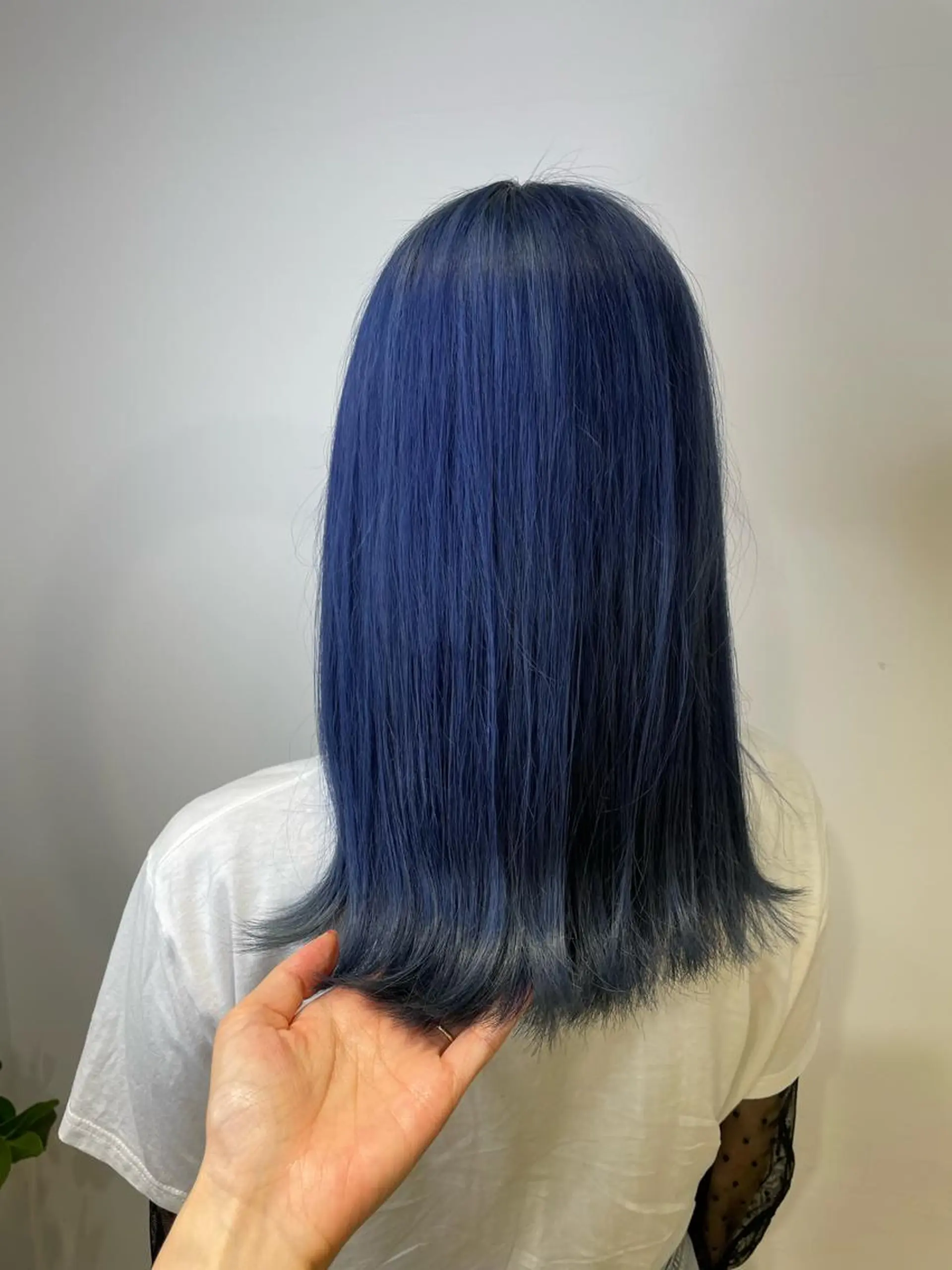 セミロング 暖色カラー🍊 ボブ🌿顔周りcutのヘアスタイル