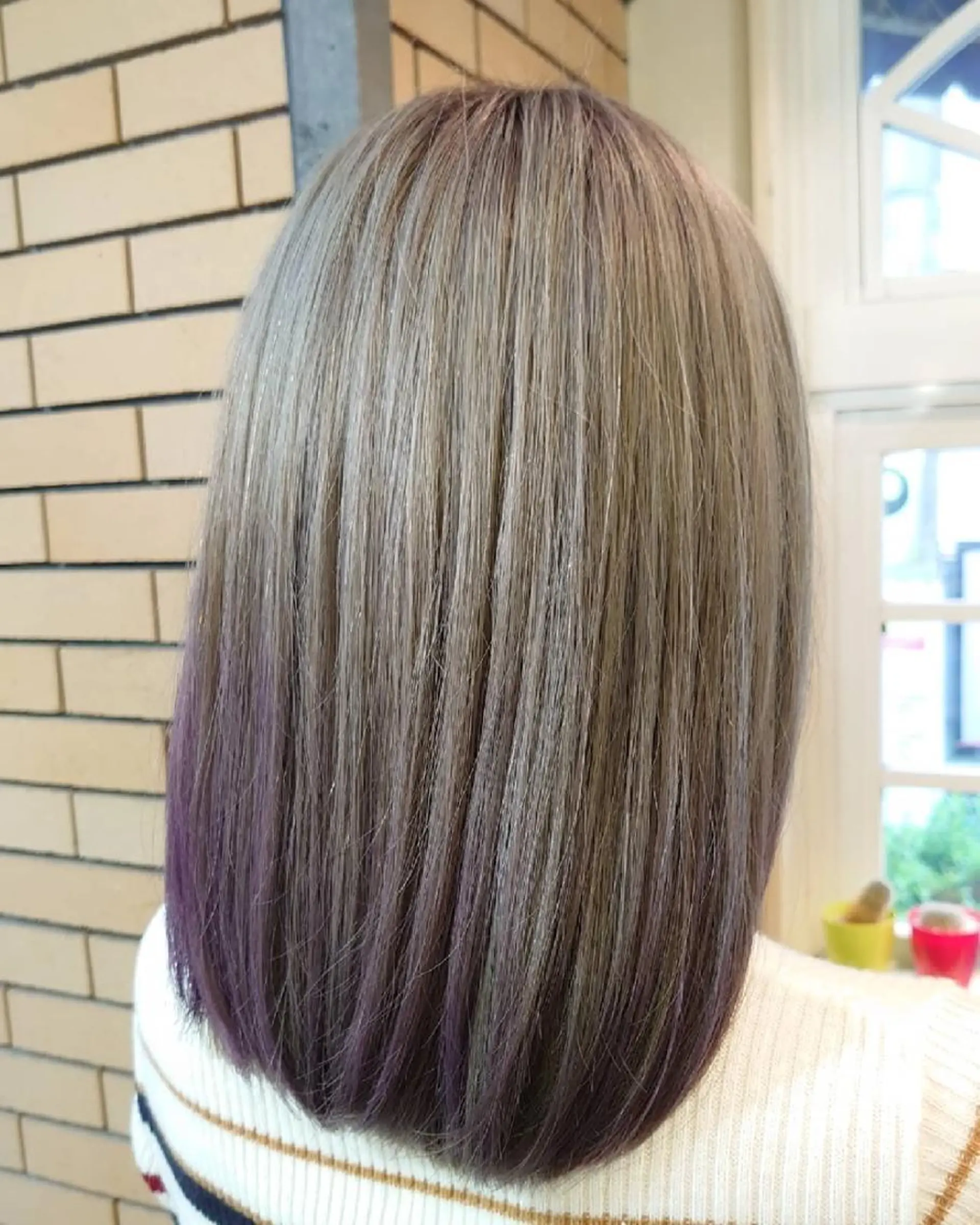 ミディアム ヘアアレンジ ボブ 顔まわりレイヤー 顔周りカット レイヤーカット 🐺デザインウルフ / 一ノ瀬 凌🐺のヘアスタイル