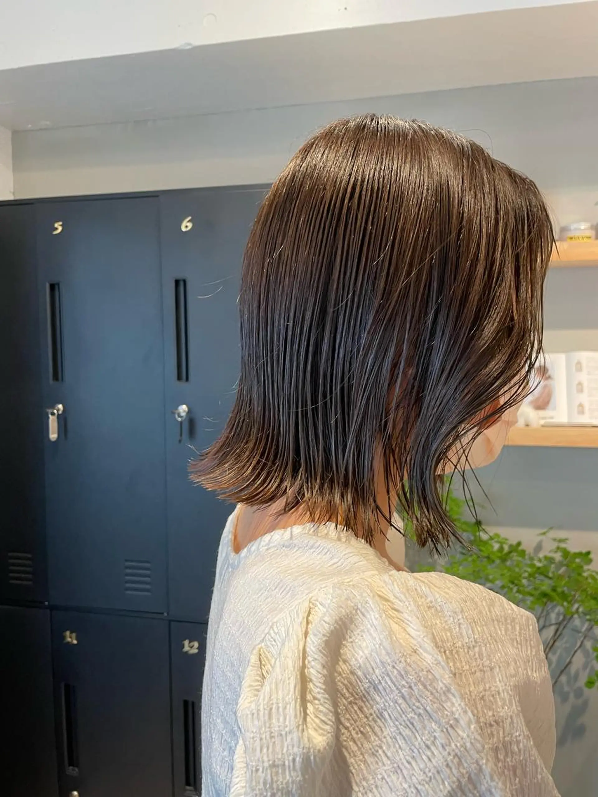 ミディアム カラー カット ヘアカラー トリートメント SALOWIN下北沢所属・hazuki 🌝のヘアスタイル