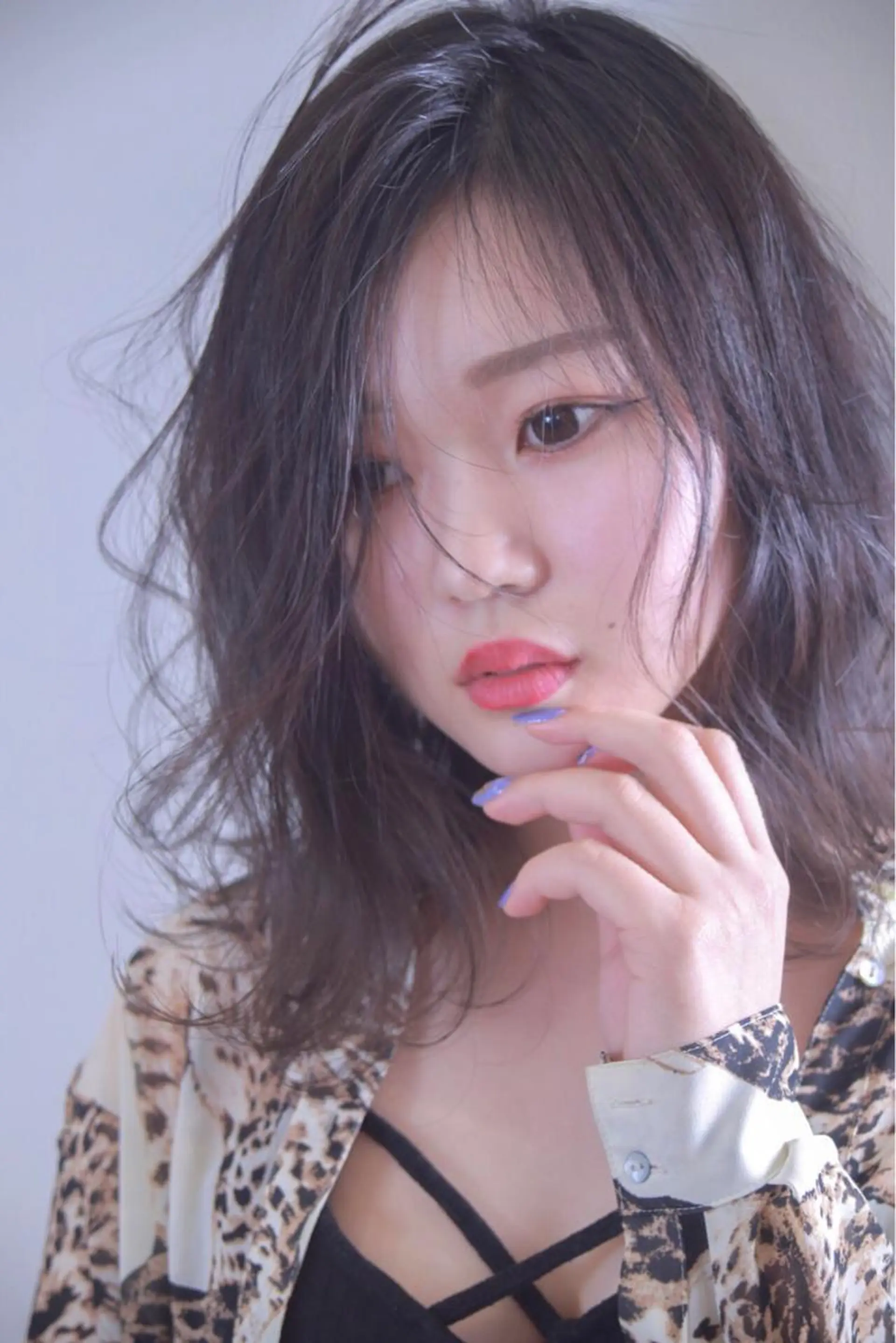 ミディアム カラー 伊藤 裕貴のヘアスタイル