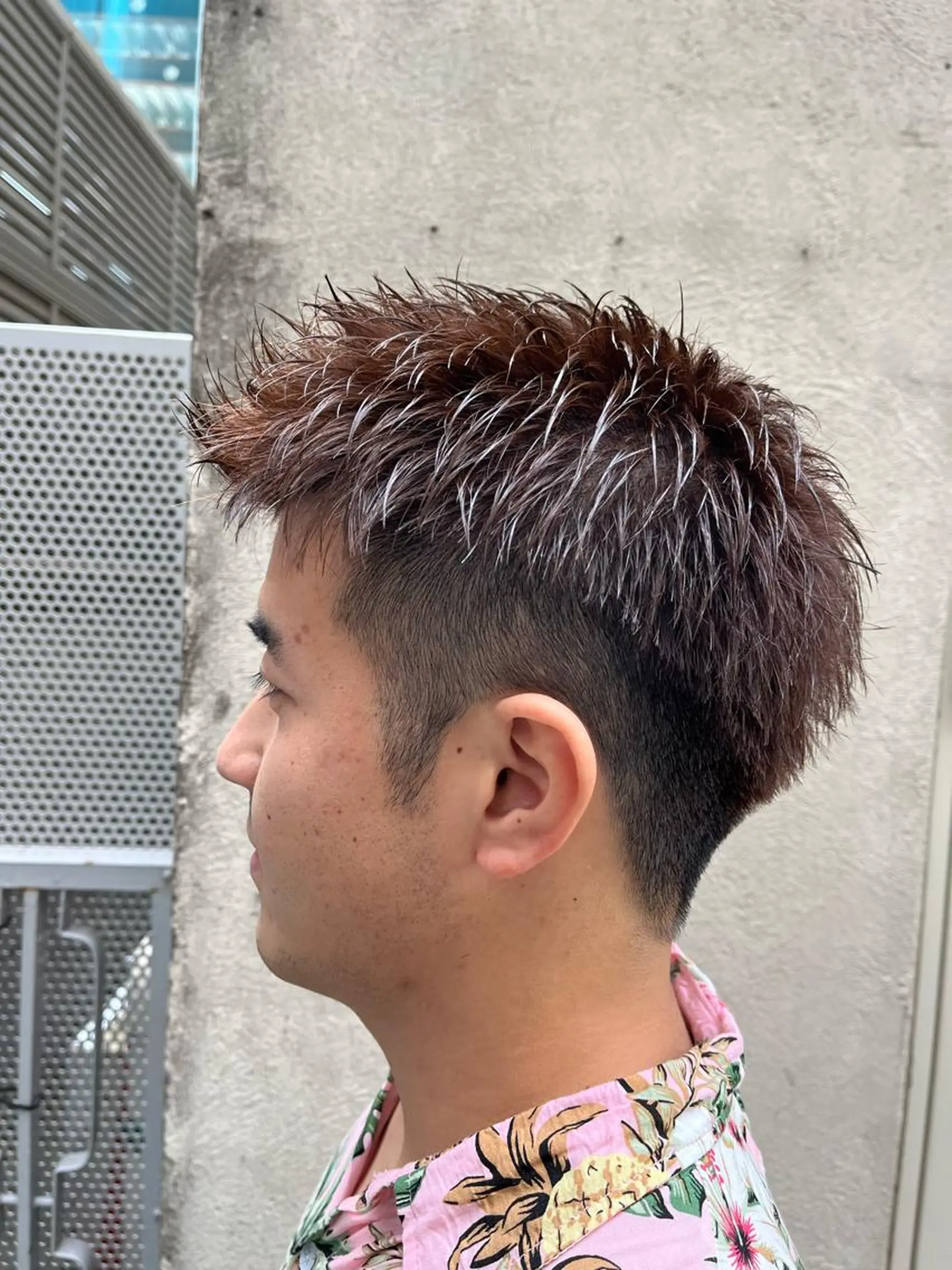 ショート カラー メンズ 🏆メンズヘア特化 🥇代表りんぺーのヘアスタイル