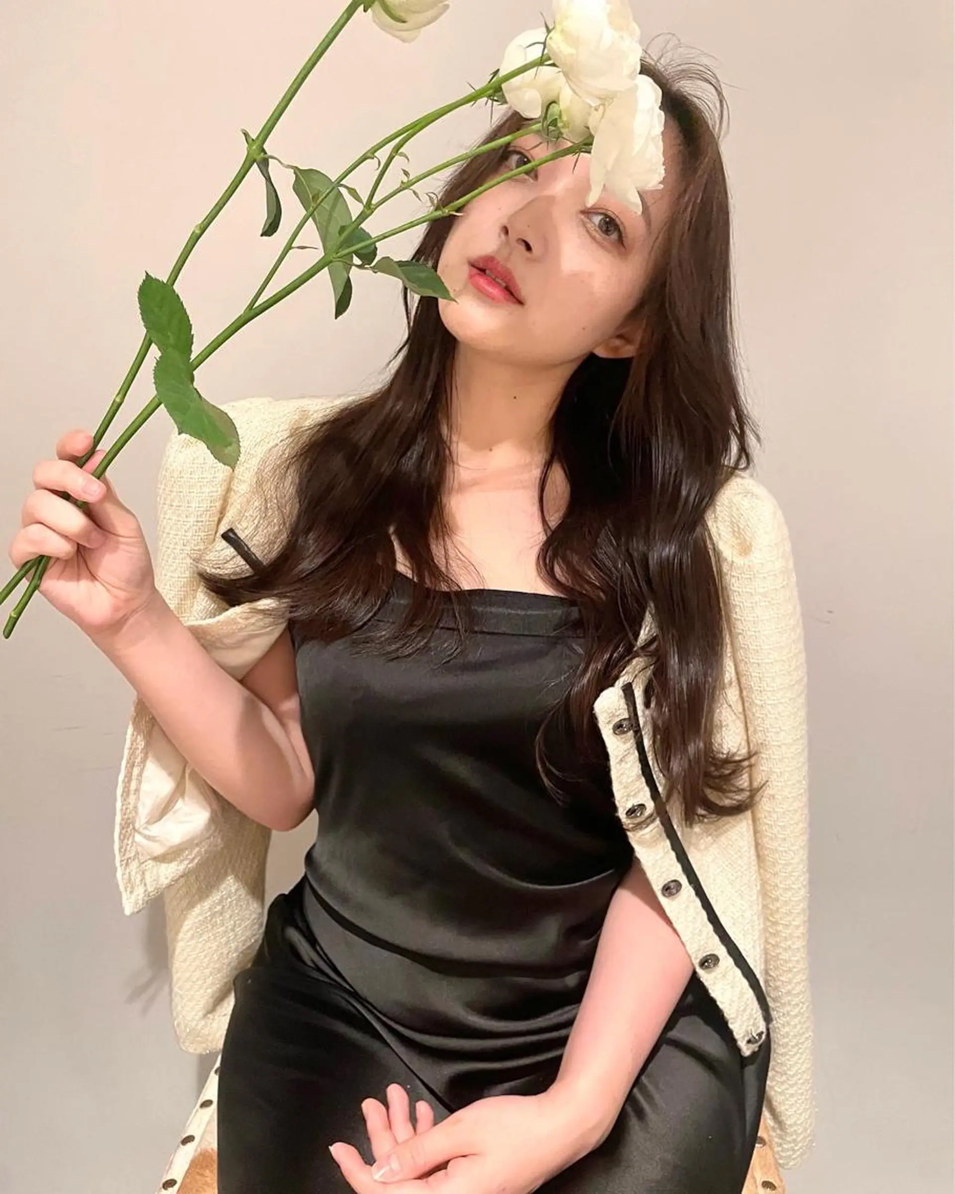 ロング カラー ヘアアレンジ emu    head spa & treatment所属・髙塚碧🇰🇷 韓国ヘア🎗️のヘアスタイル