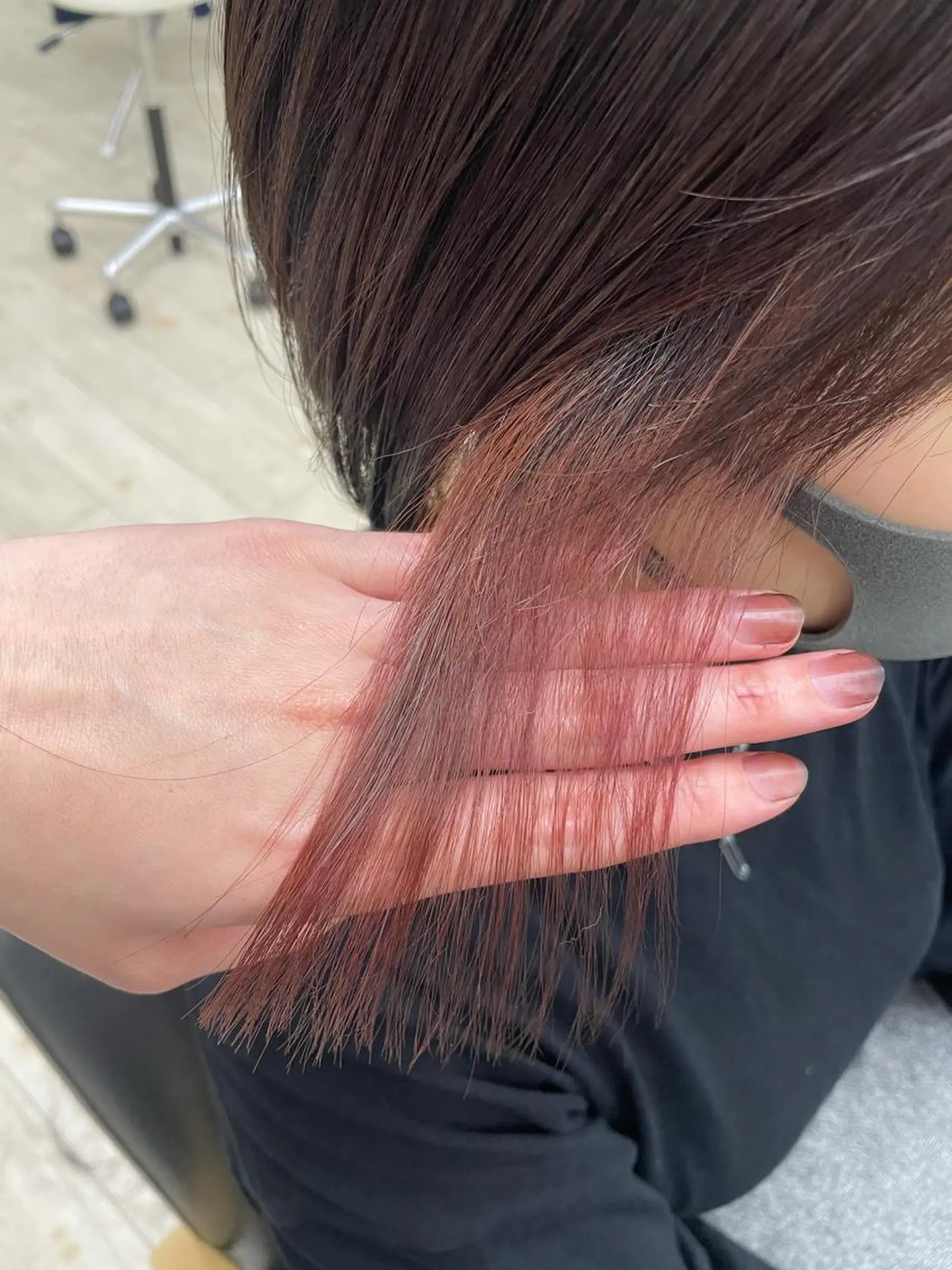 ショート 心斎橋/海外レイヤー 募集中三好玲奈のヘアスタイル