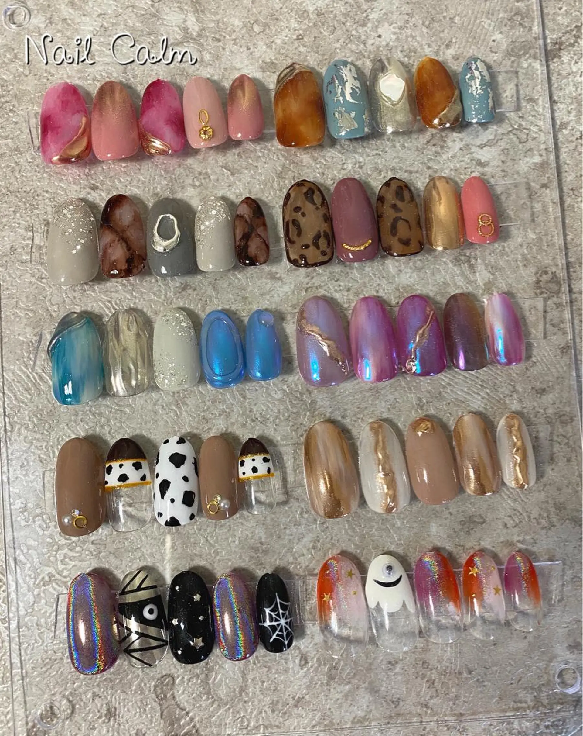 ネイル アートネイル ハンドネイル Nail Calm所属・プライベートサロン Calmのネイルデザイン