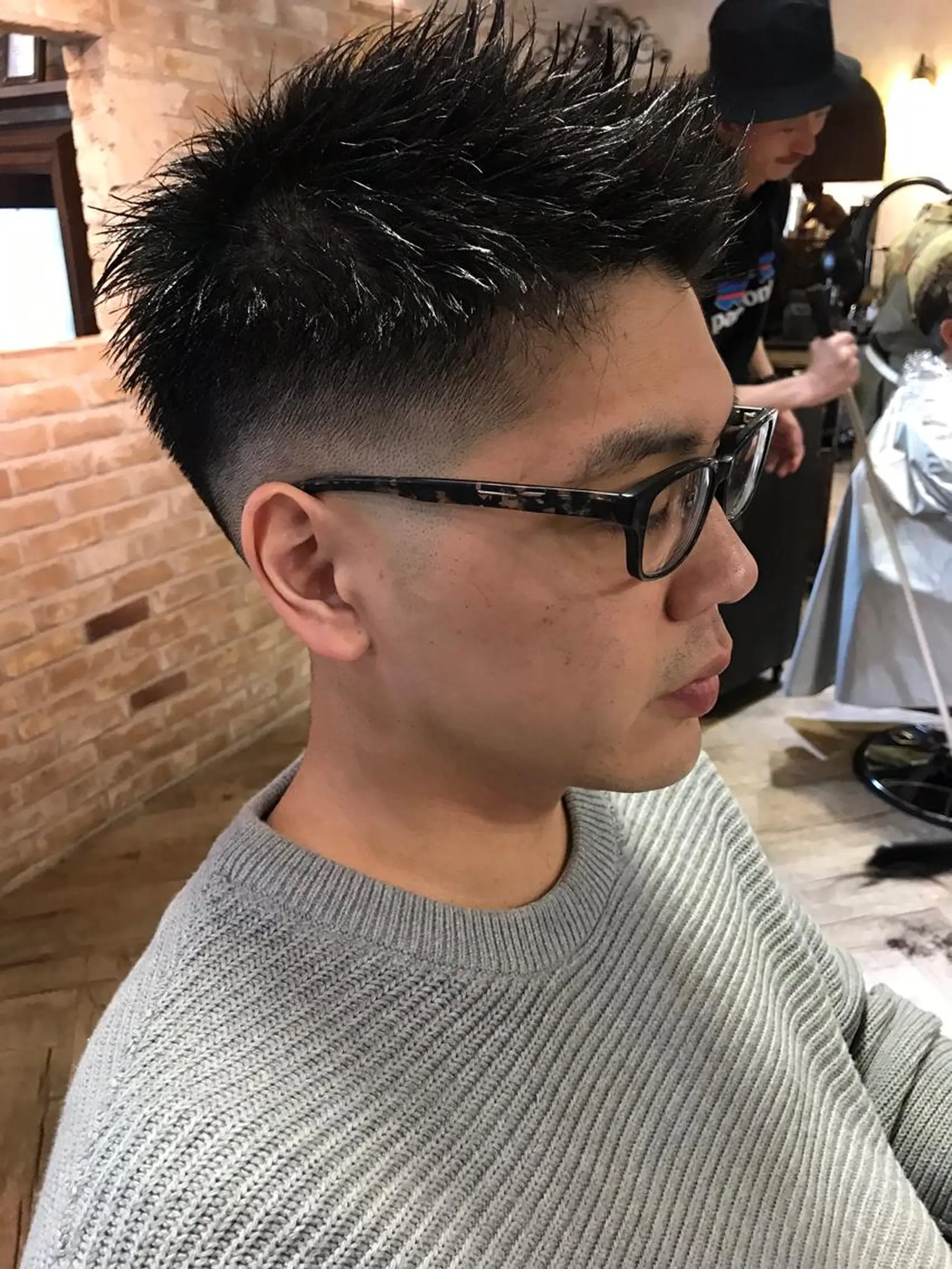 メンズ DopeLIT モデル募集中のヘアスタイル