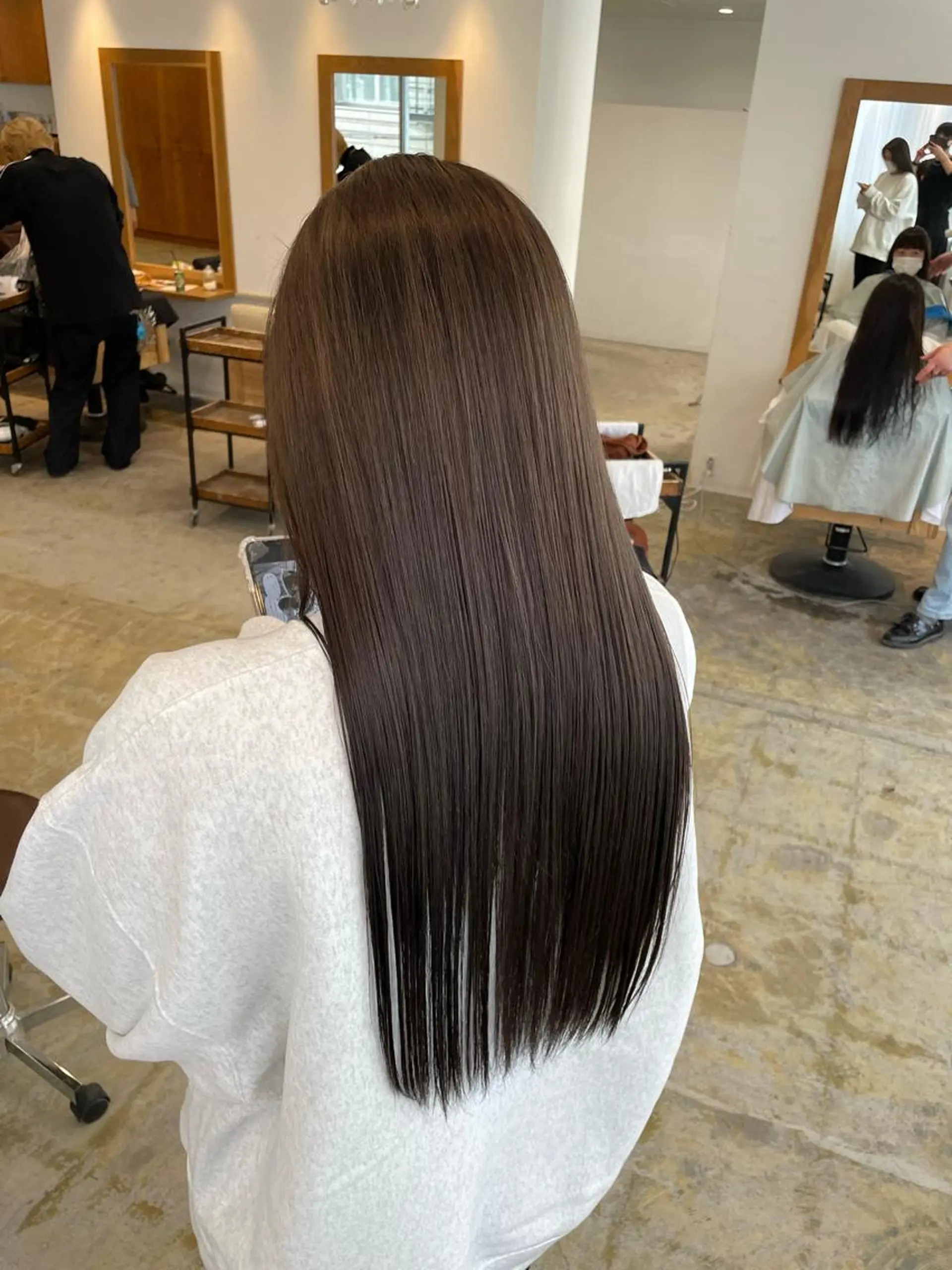 ロング バレイヤージュモデル 小林匠❤️‍🔥のヘアスタイル