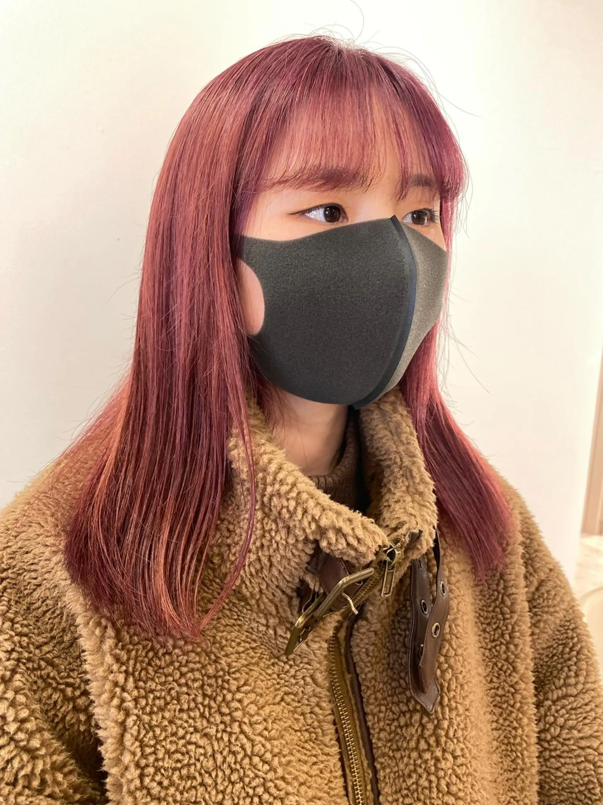 セミロング カラー ヘアカラー トリートメント ハイトーン/ウルフ /レイヤー/坂野幸伸のヘアスタイル