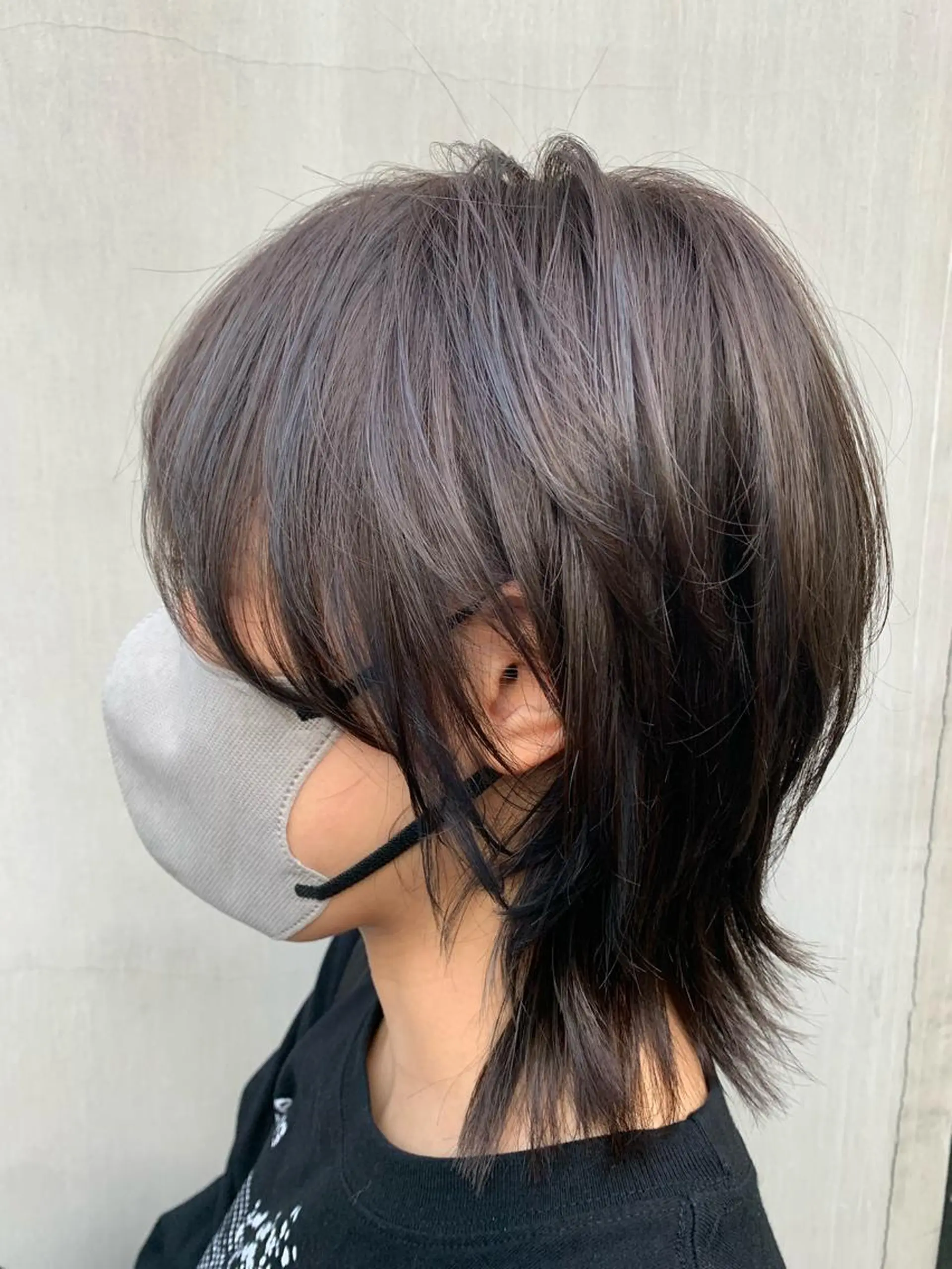 ショート カット ヘアカラー トリートメント 若狭 彩花のヘアスタイル