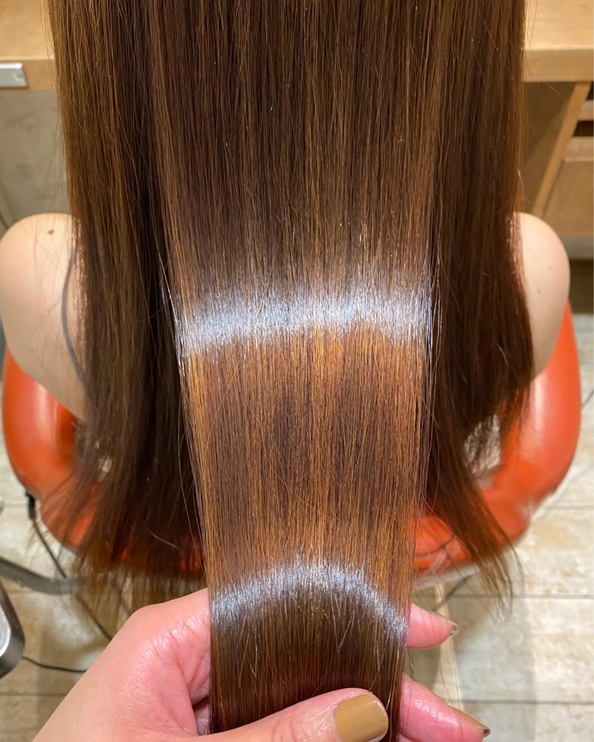 ロング 髪質改善 トリートメント トリートメント 長谷川 華奈子のヘアスタイル