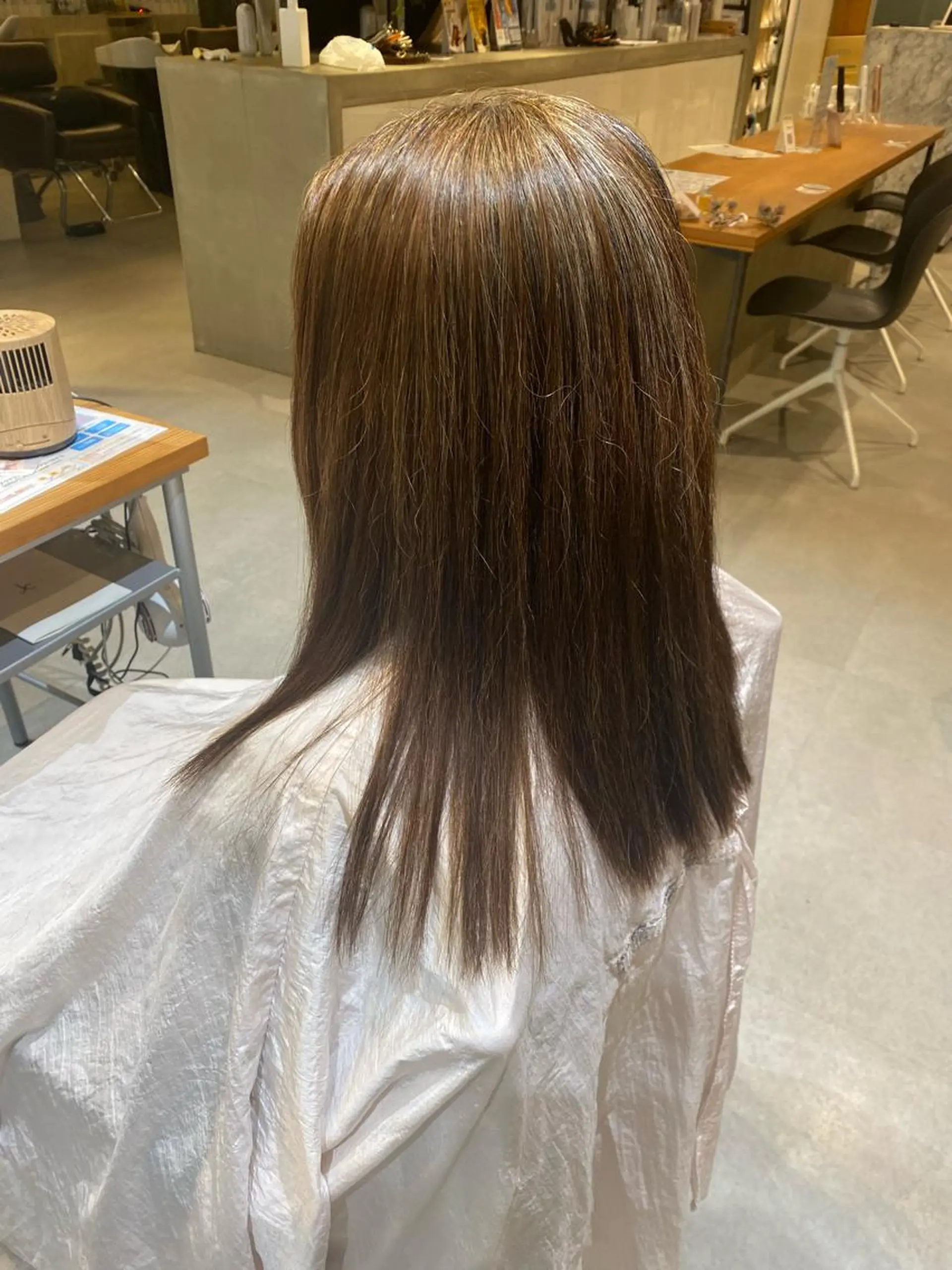 ロング hair S.coeur emu所属・黒木 日那のヘアスタイル