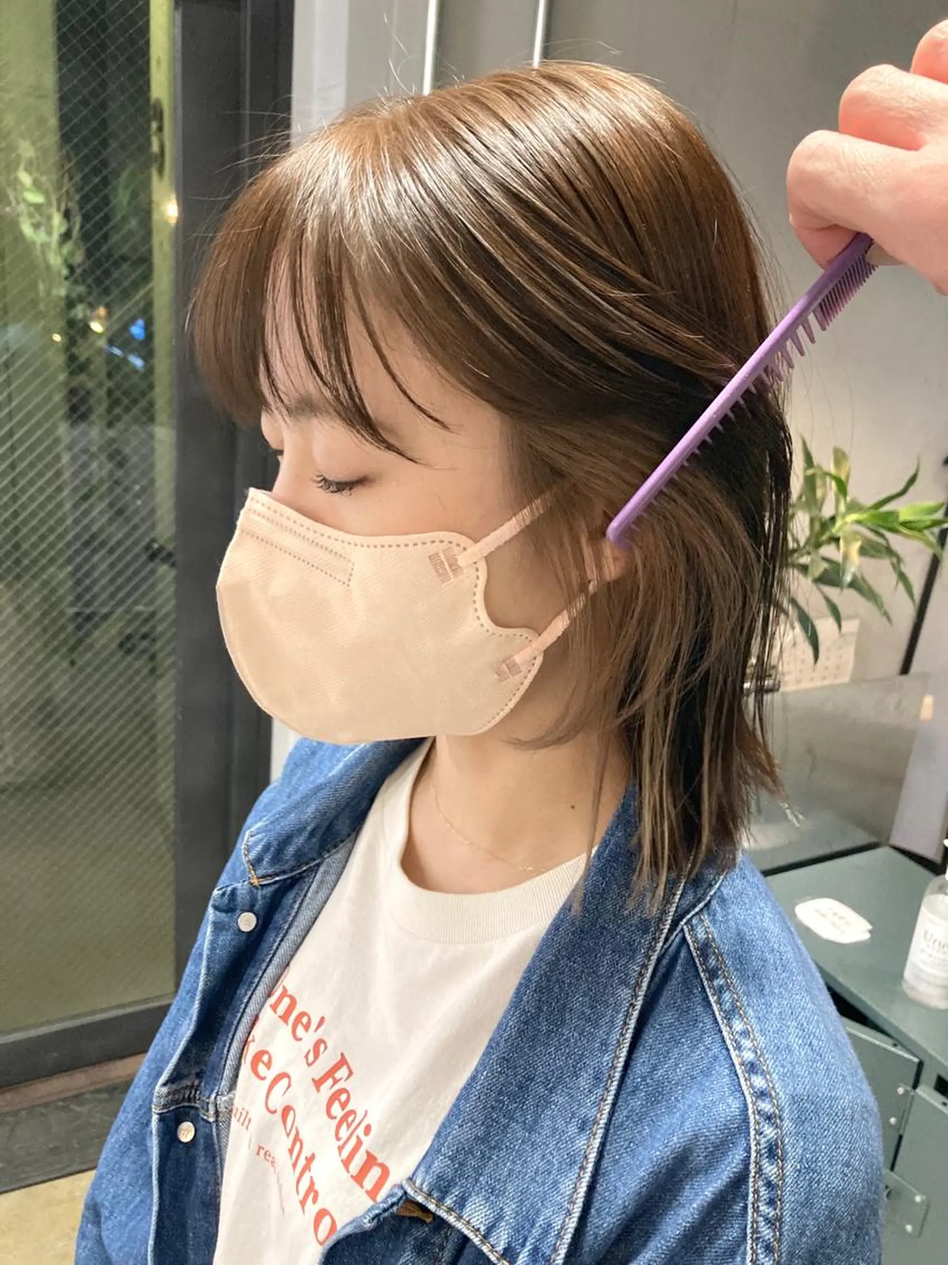 ショート ヘアカラー トリートメント 新井 広樹のヘアスタイル