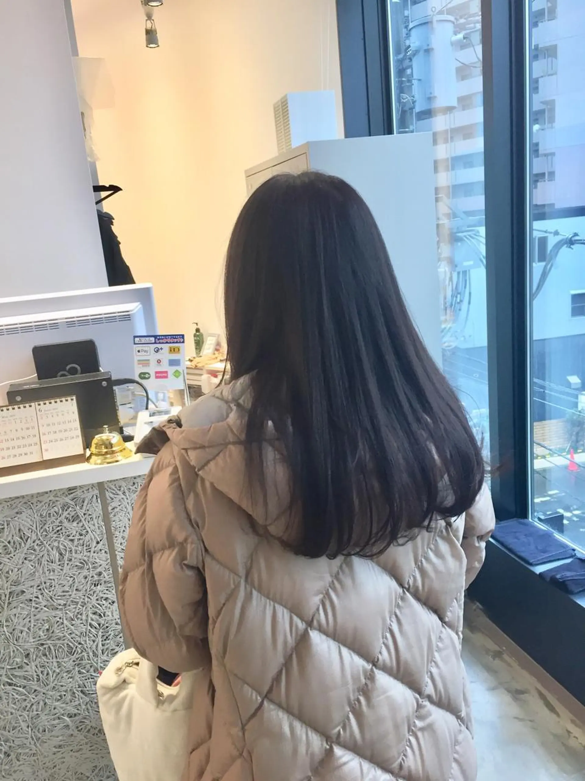 セミロング カット ヘアカラー トリートメント ヘッドスパ 所渉/韓国レイヤー /ウルフカットのヘアスタイル