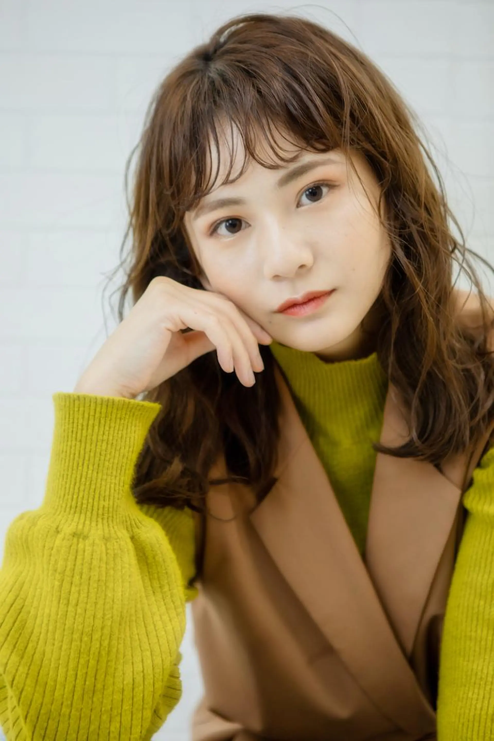 カラー glam ミサキのヘアスタイル