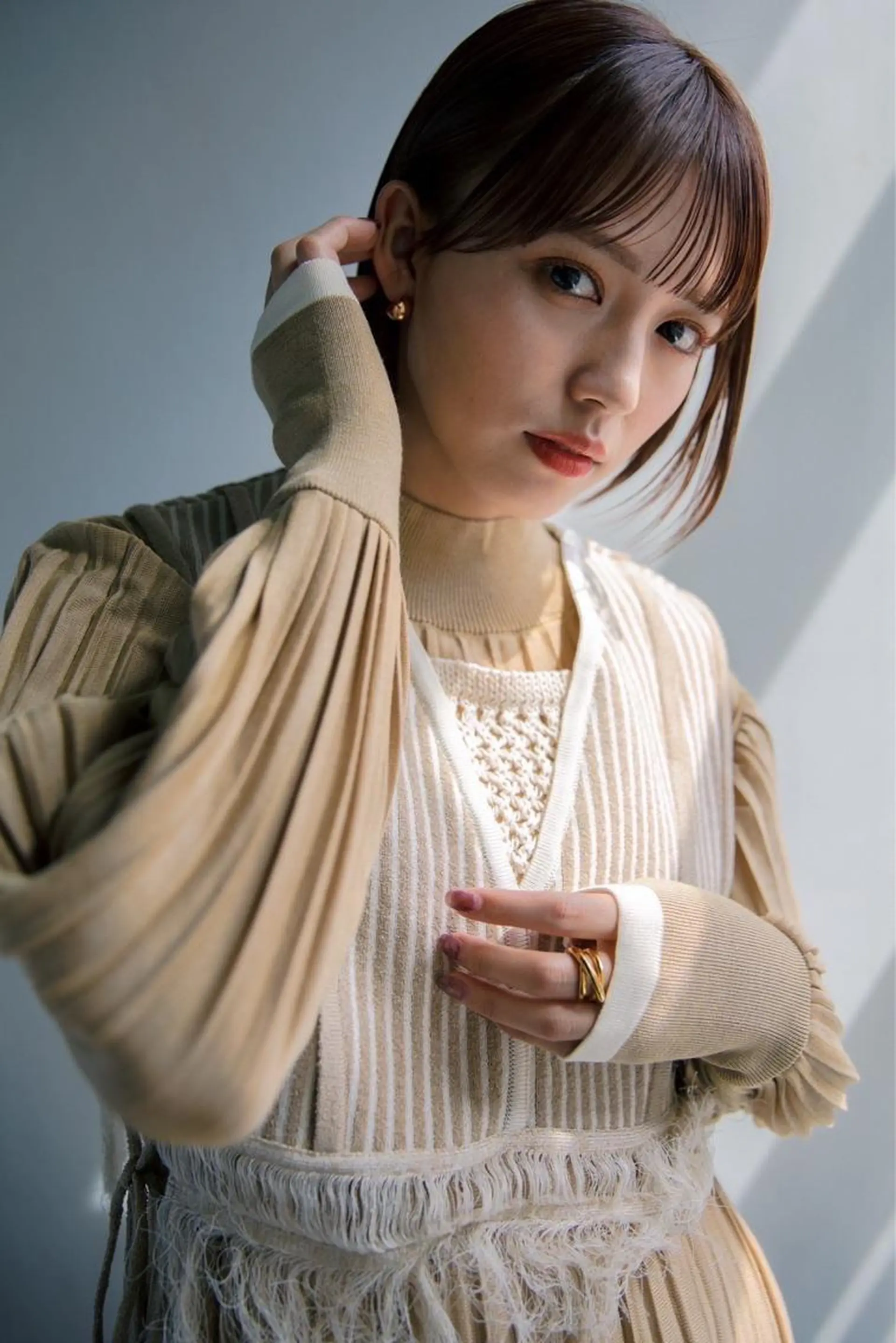 ショート カラー ベージュカラー インナーカラー ボブ ボブインナー La fith hair ray所属・メンズ/パーマ/ ブリーチ/KAITOのヘアスタイル