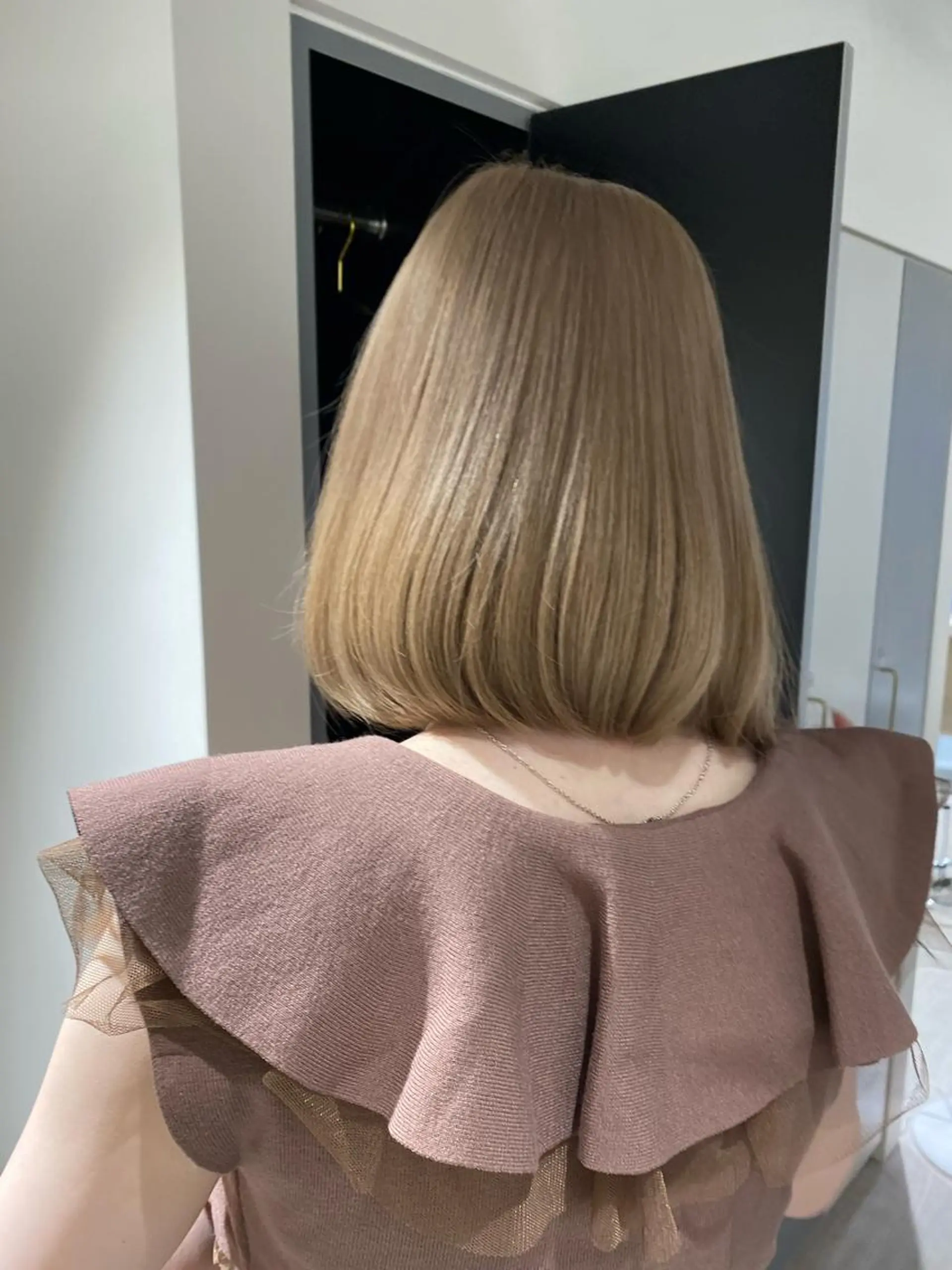 ミディアム カラー ヘアカラー トリートメント LOVESTOIKE 堂本のヘアスタイル