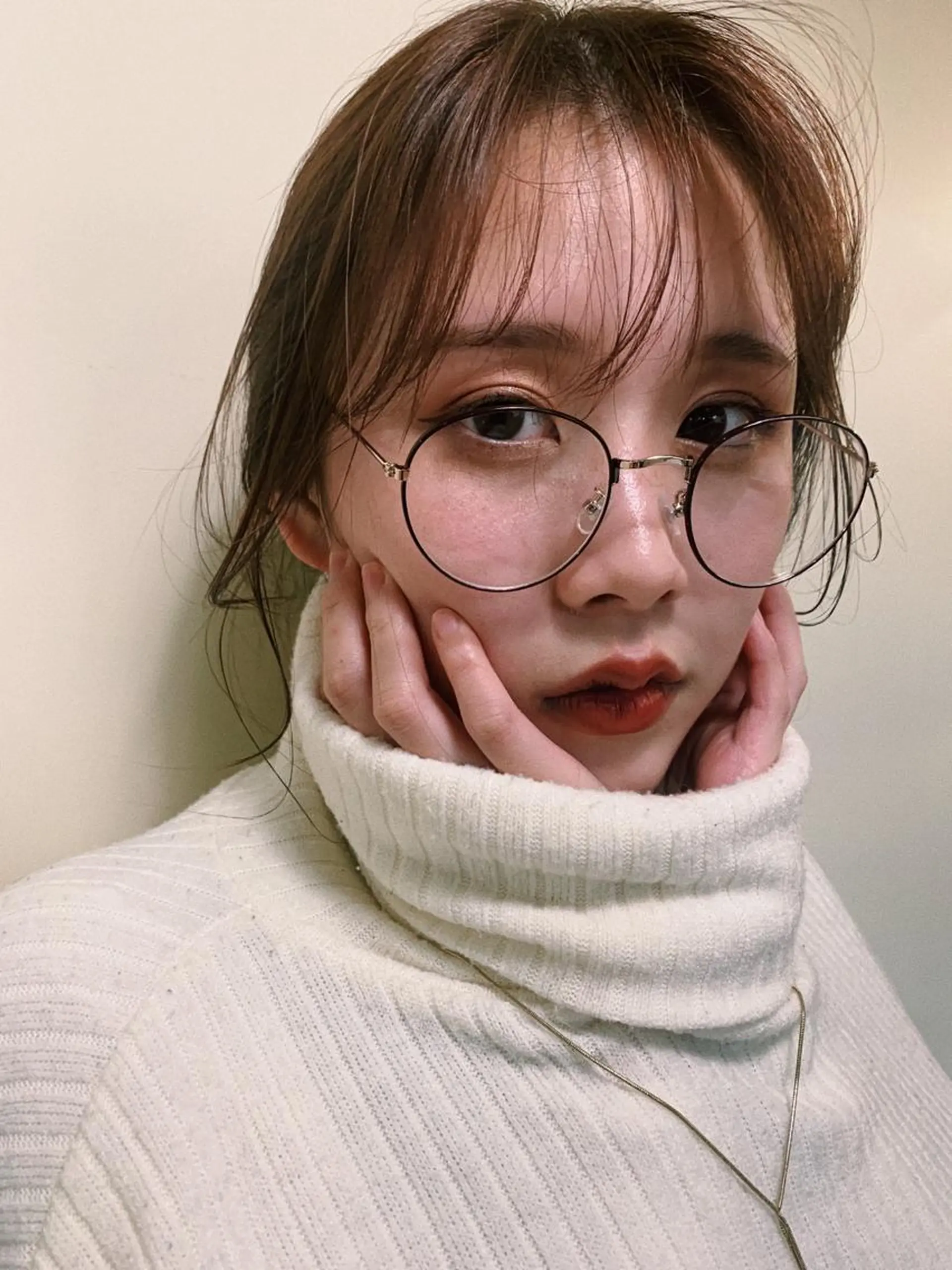 ロング カラー ヘアアレンジ お団子ヘア 上川 美幸のヘアスタイル