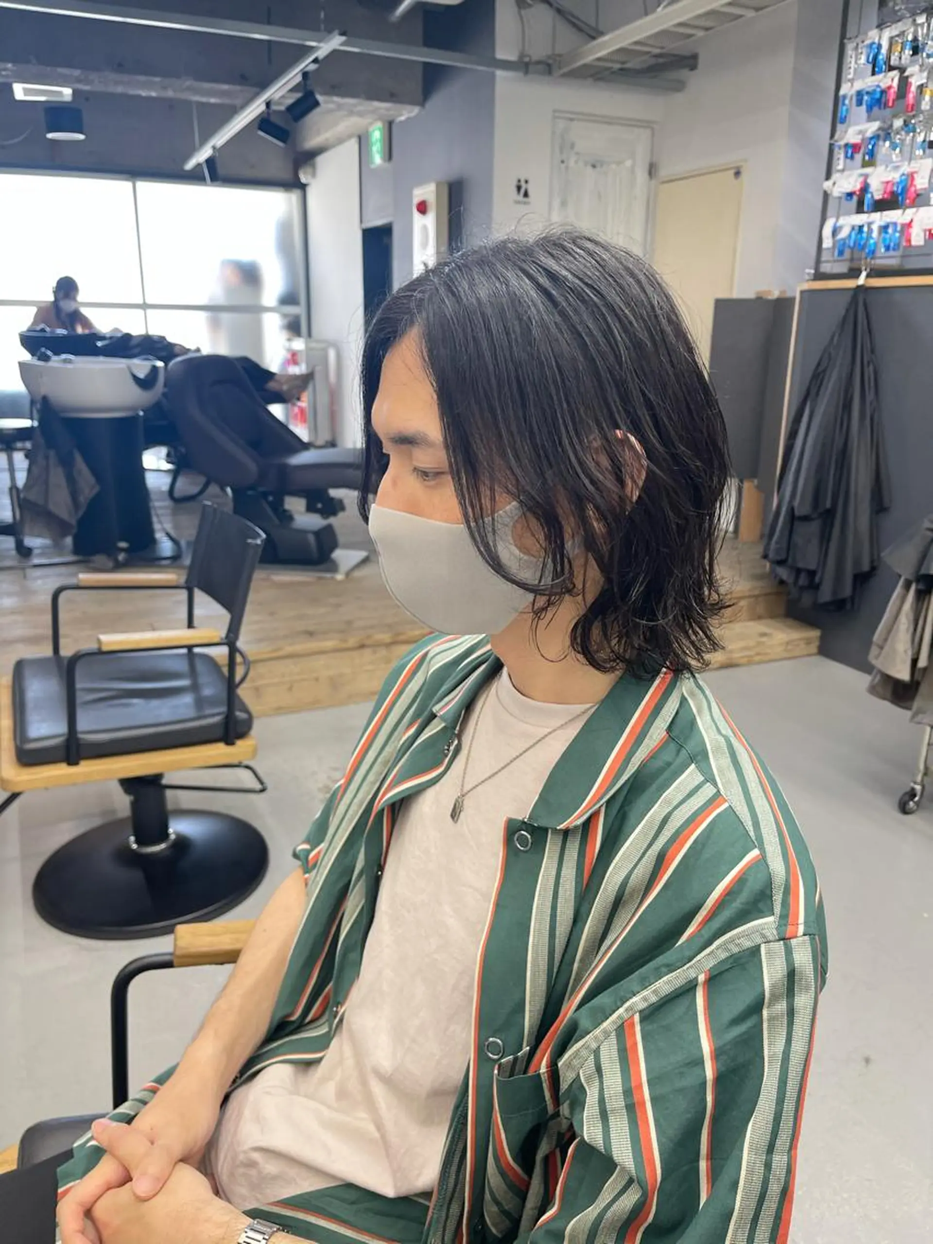 パーマ メンズ カット パーマ 森本裕/オーナー/ スパイラルパーマのヘアスタイル