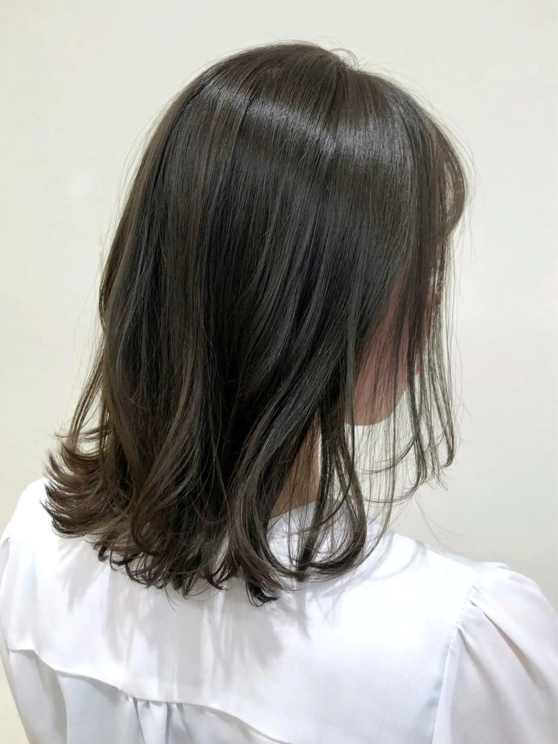 ミディアム カラー KANAMI日暮里 韓国ヘア・メイクのヘアスタイル