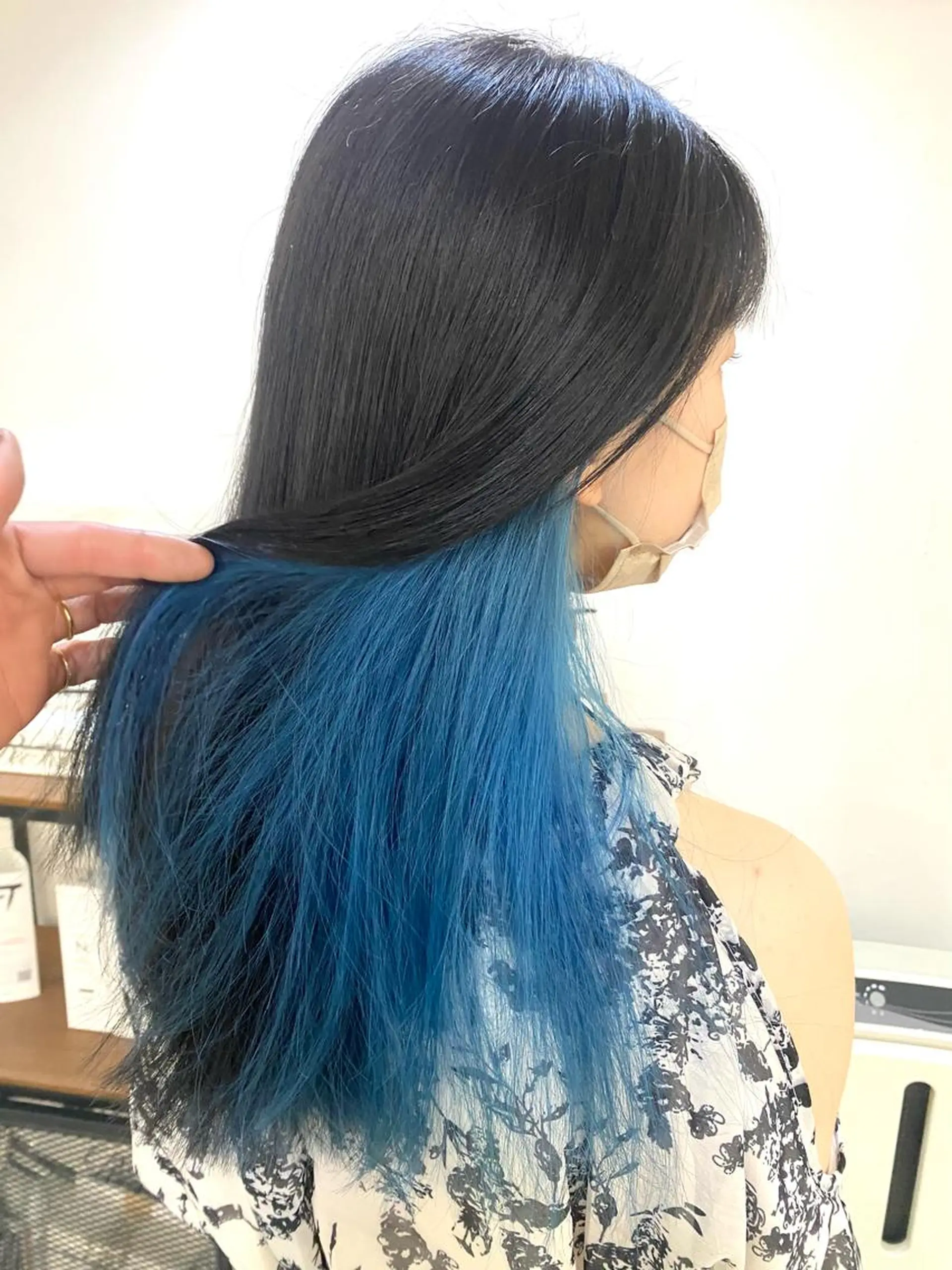 セミロング ちばた/レイヤー 似合わせ/大阪中津のヘアスタイル