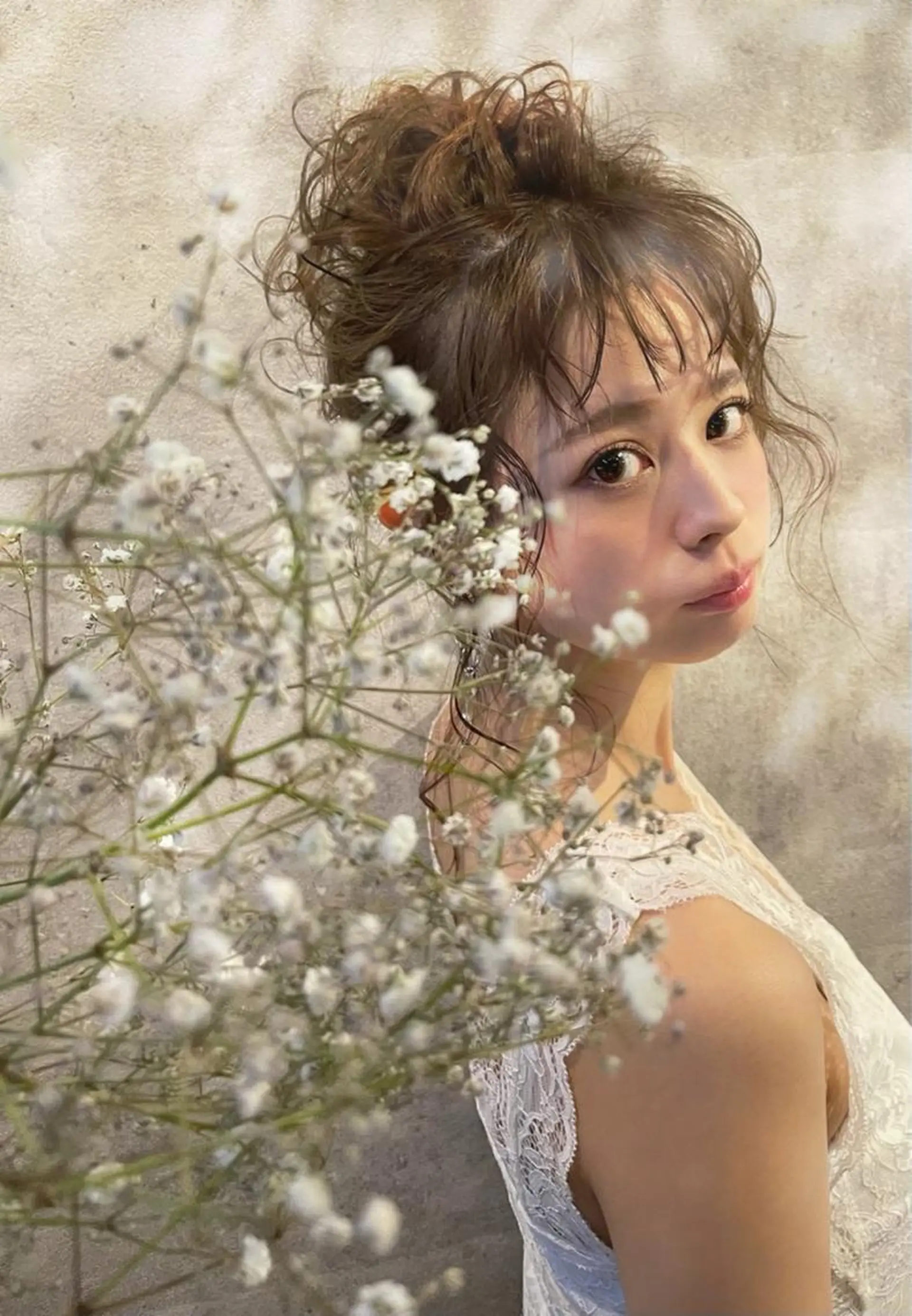 ロング ヘアアレンジ お団子ヘア おくれ毛 カット ヘアセット 骨格整形カット/ ショート✂️堀夢哉のヘアスタイル