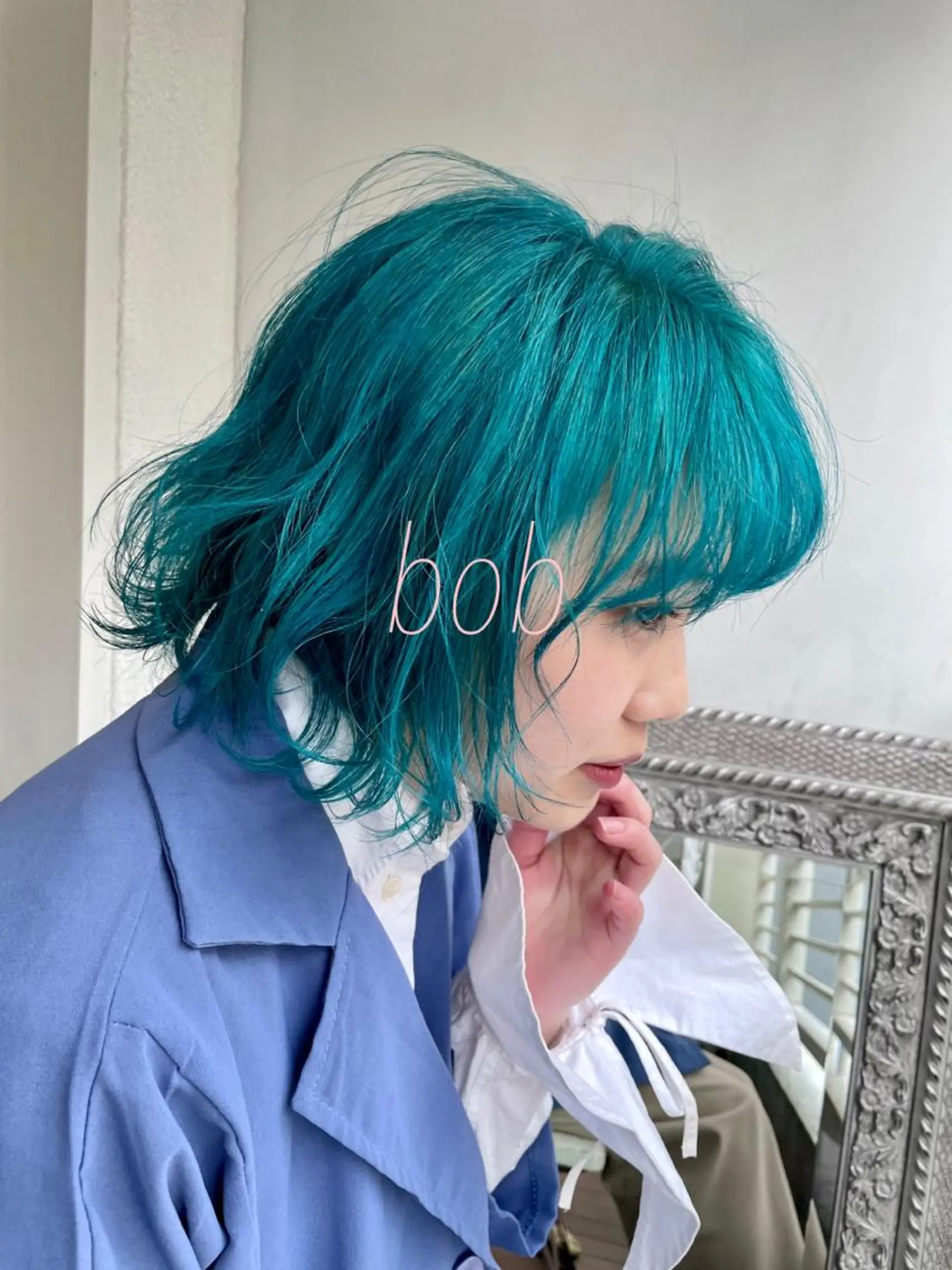 ミディアム ヘアアレンジ 🤎指名No.1ハイ トーン🤎日向花🤎のヘアスタイル