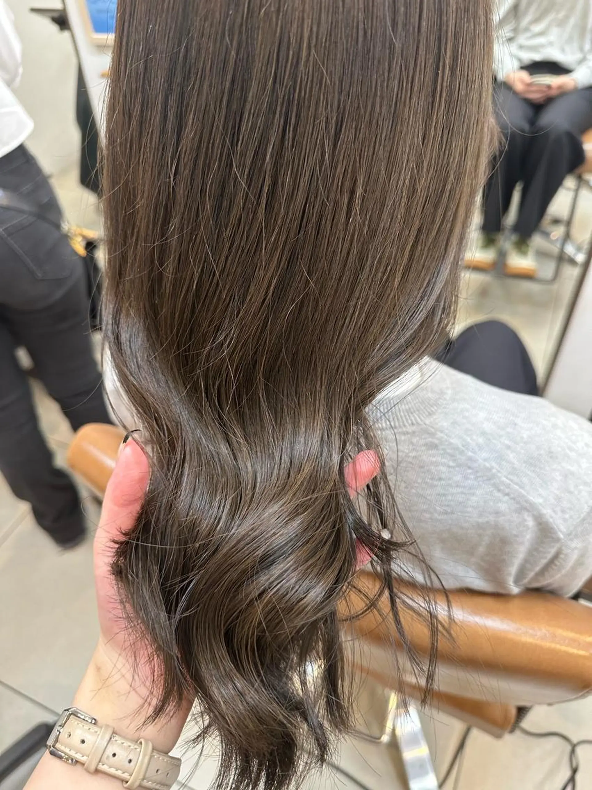 ロング カラー ヘアアレンジ ヘアカラー Cloe 梅田所属・🌼北口 絢🌼のヘアスタイル