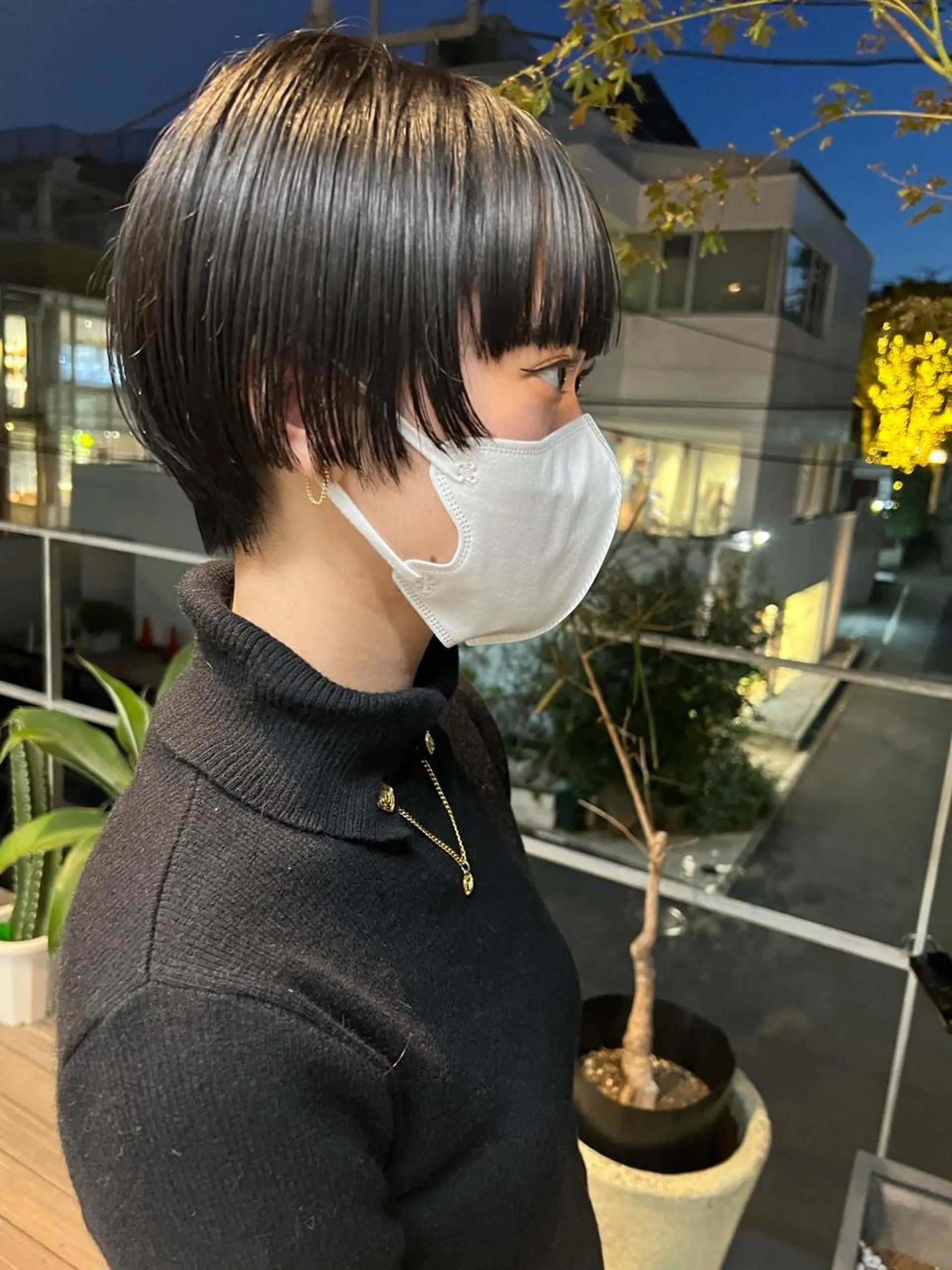 ショート ショートヘア カット ヘアカラー トリートメント sakoda shunkiのヘアスタイル