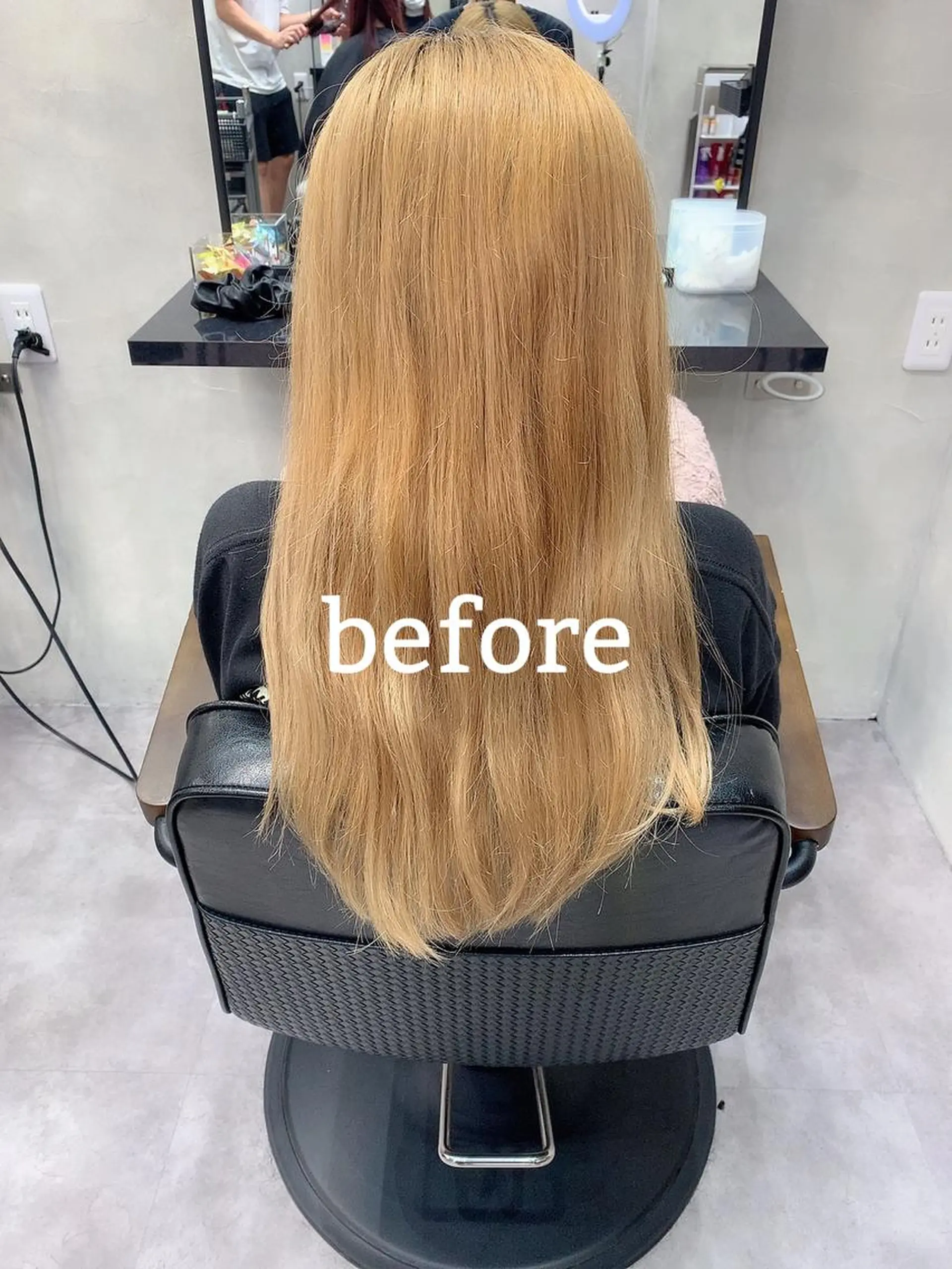 ロング カラー 新宿/韓国レイヤー 髪質改善カラー/角所のヘアスタイル