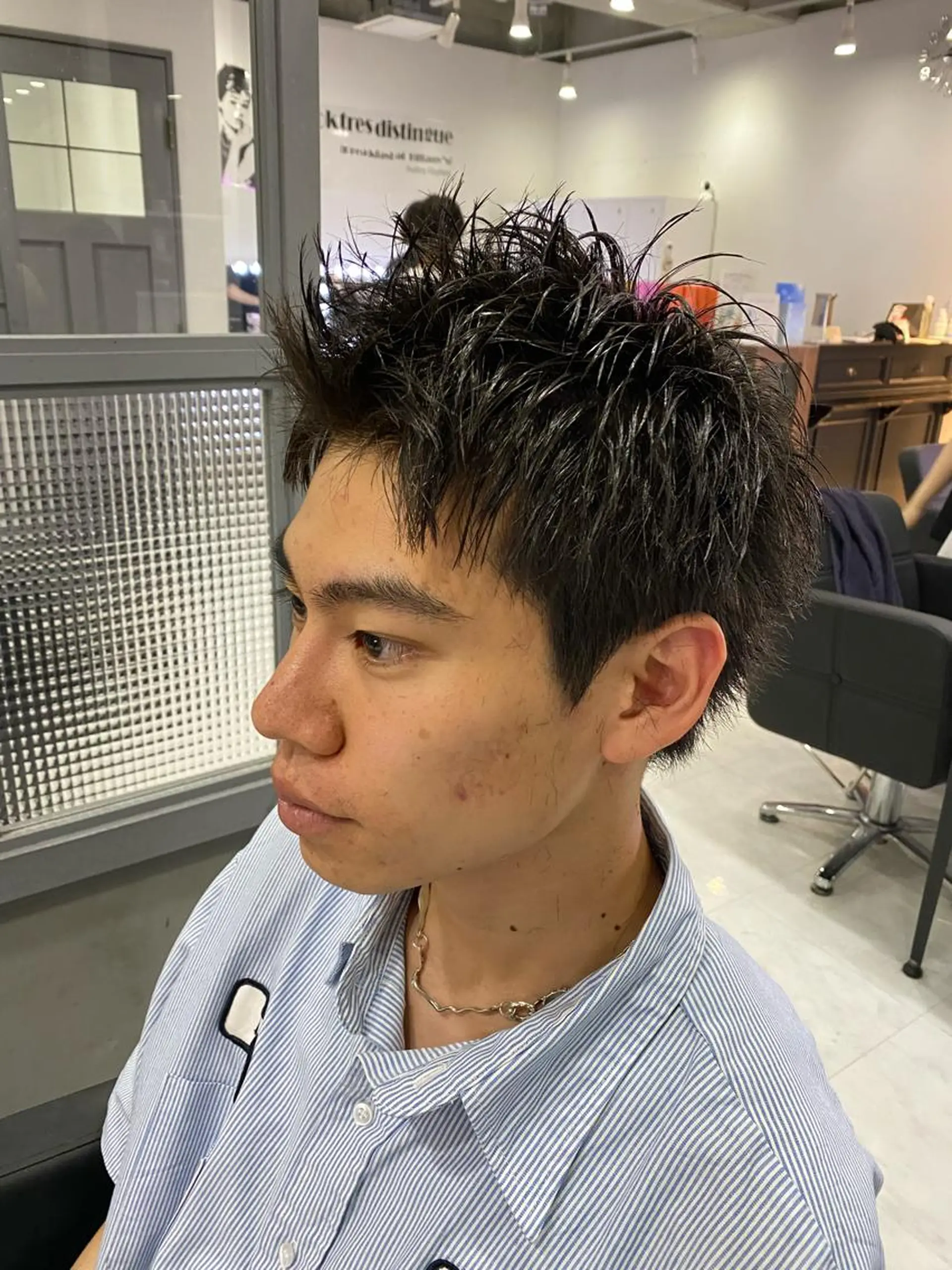 メンズ カット 🟣メンズパーマ 川端 永遠🟣のヘアスタイル