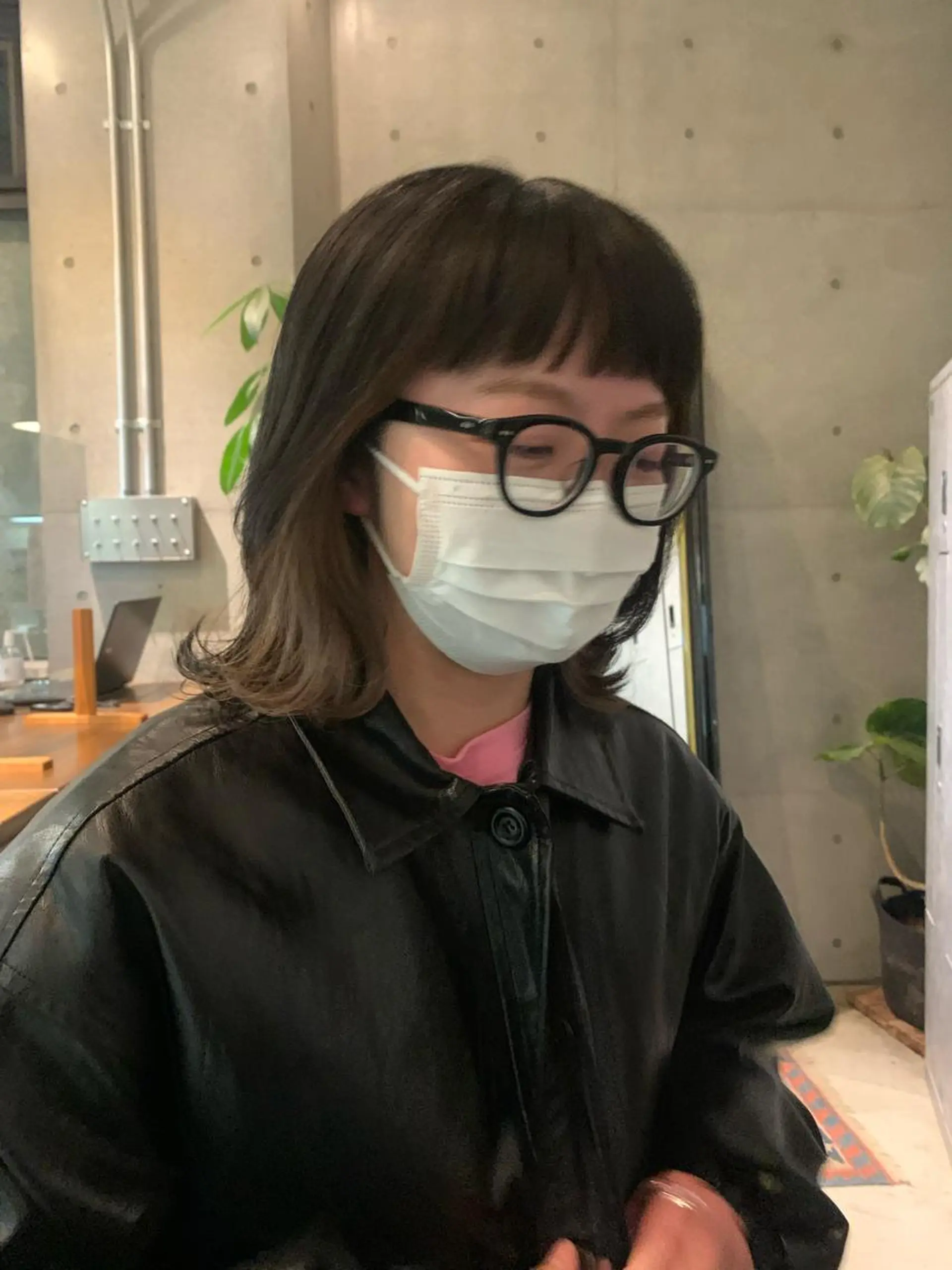 ミディアム ボブ/ベージュ/ パーマ🪿近森ゆいのヘアスタイル