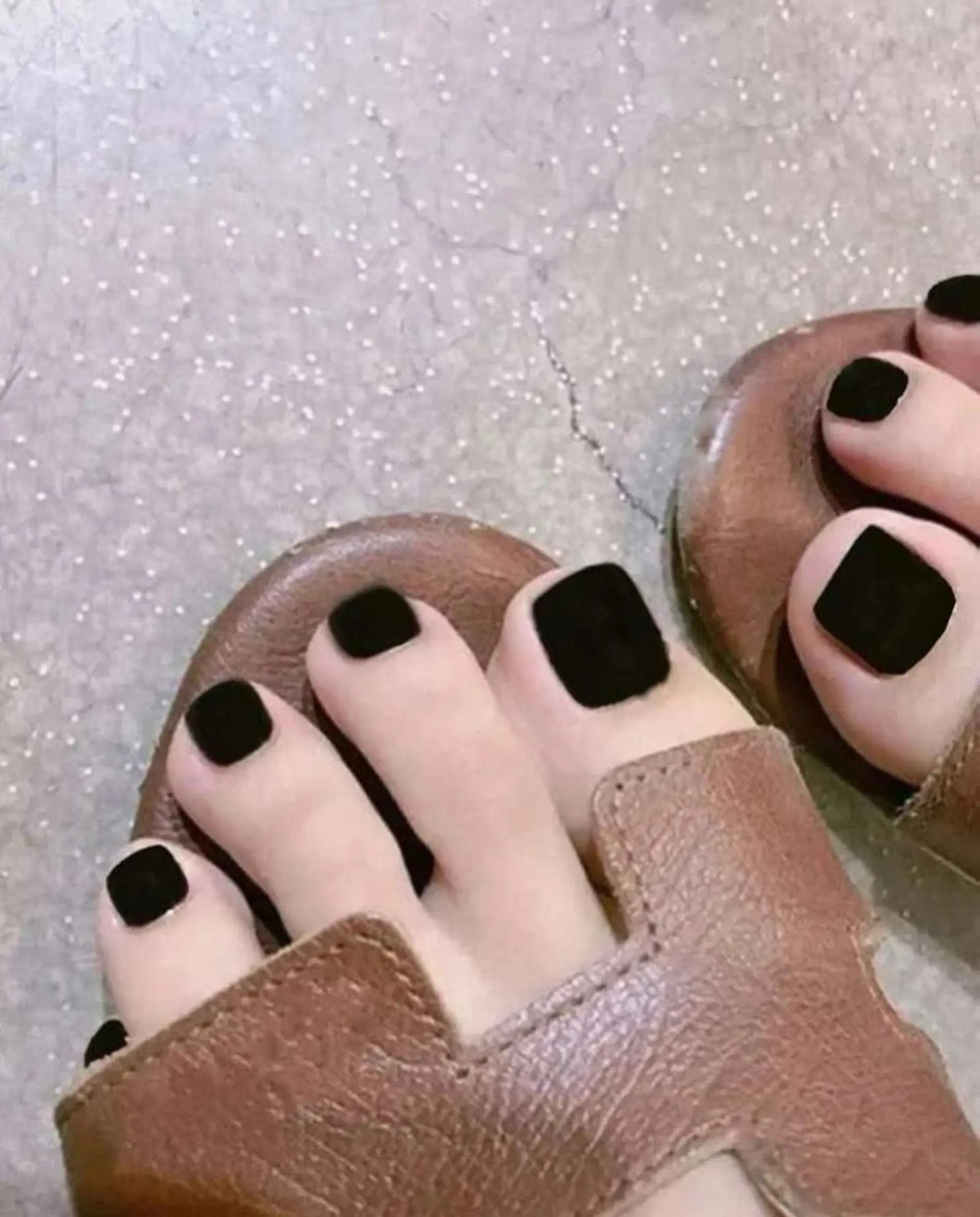 ネイル フットネイル ジェルネイル ワンカラーネイル パラジェル フットネイル PURE NAIL所属・PURE NAILのネイルデザイン