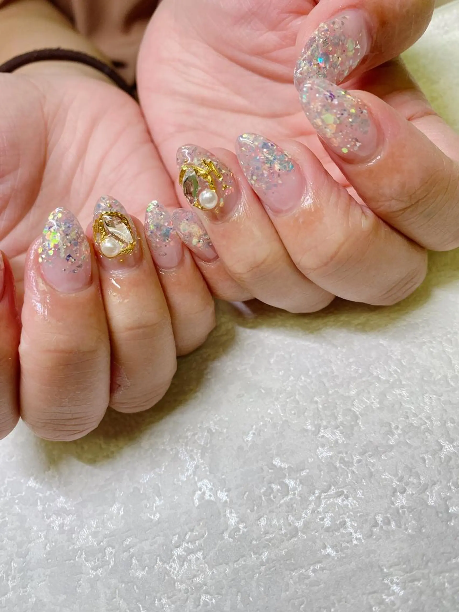 ミディアム ハンドネイル JNA認定講師🌸 RIEのネイルデザイン