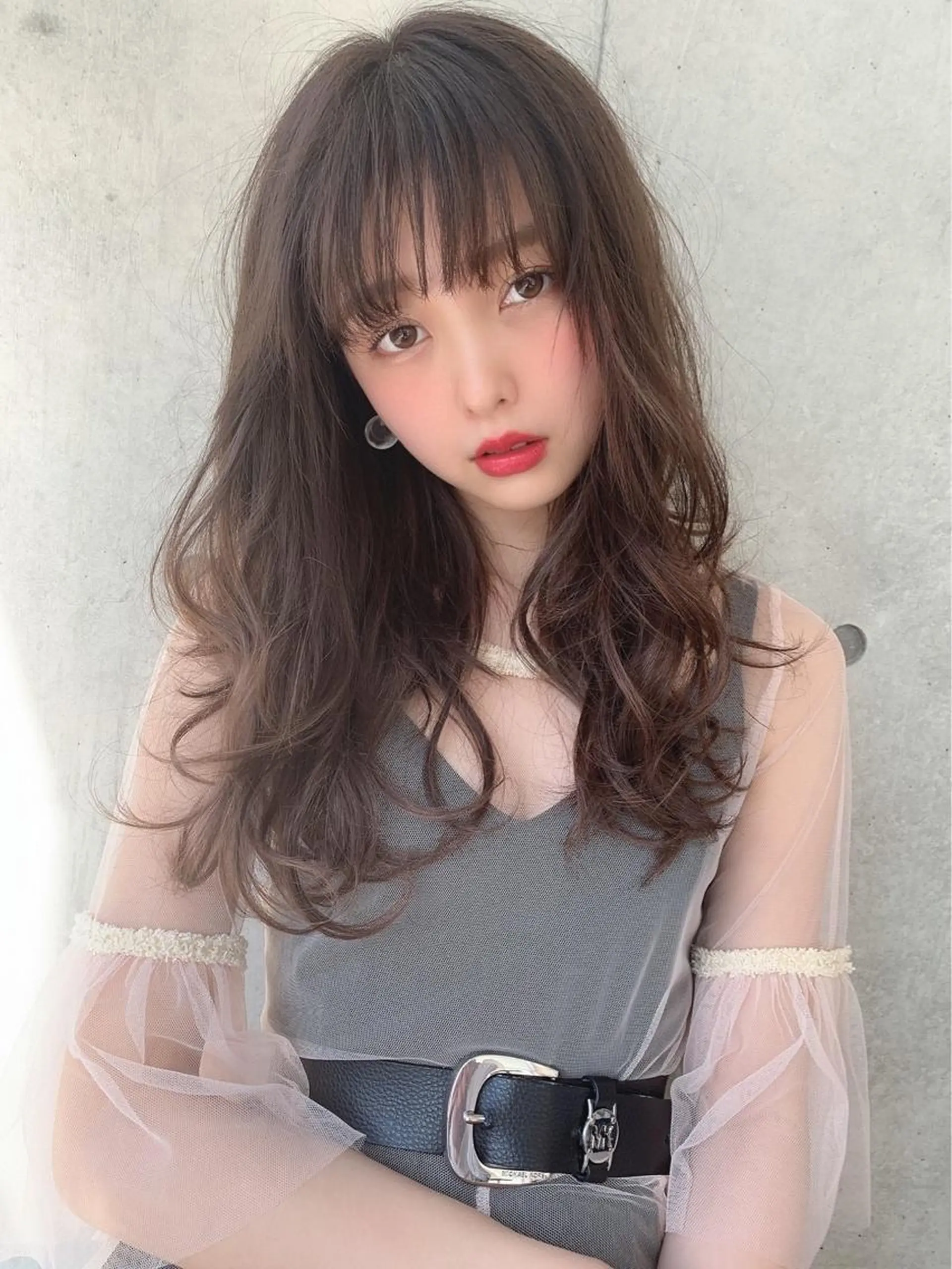ロング カラー パーマ ヘアアレンジ メンズ キッズ ネイル マツエク・マツパ ヘアカラー トリートメント ヘアセット 🎀愛されモテヘア♡ 梅澤夏基🎀のヘアスタイル