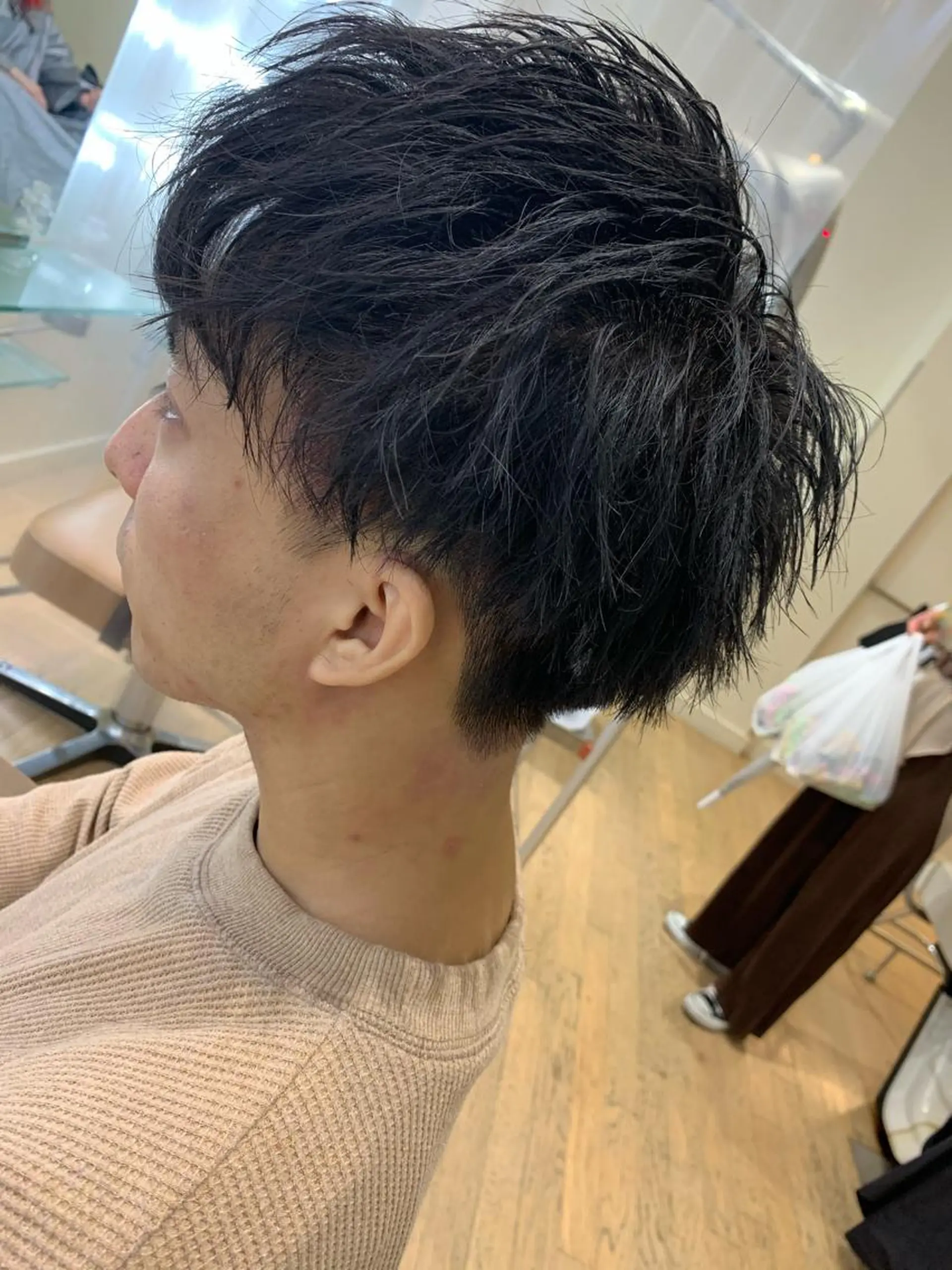 ショート パーマ ヘアアレンジ メンズ メンズパーマ メンズツイストパーマ ツイストパーマ 【メンズモデル募集】 Bassa所沢のヘアスタイル