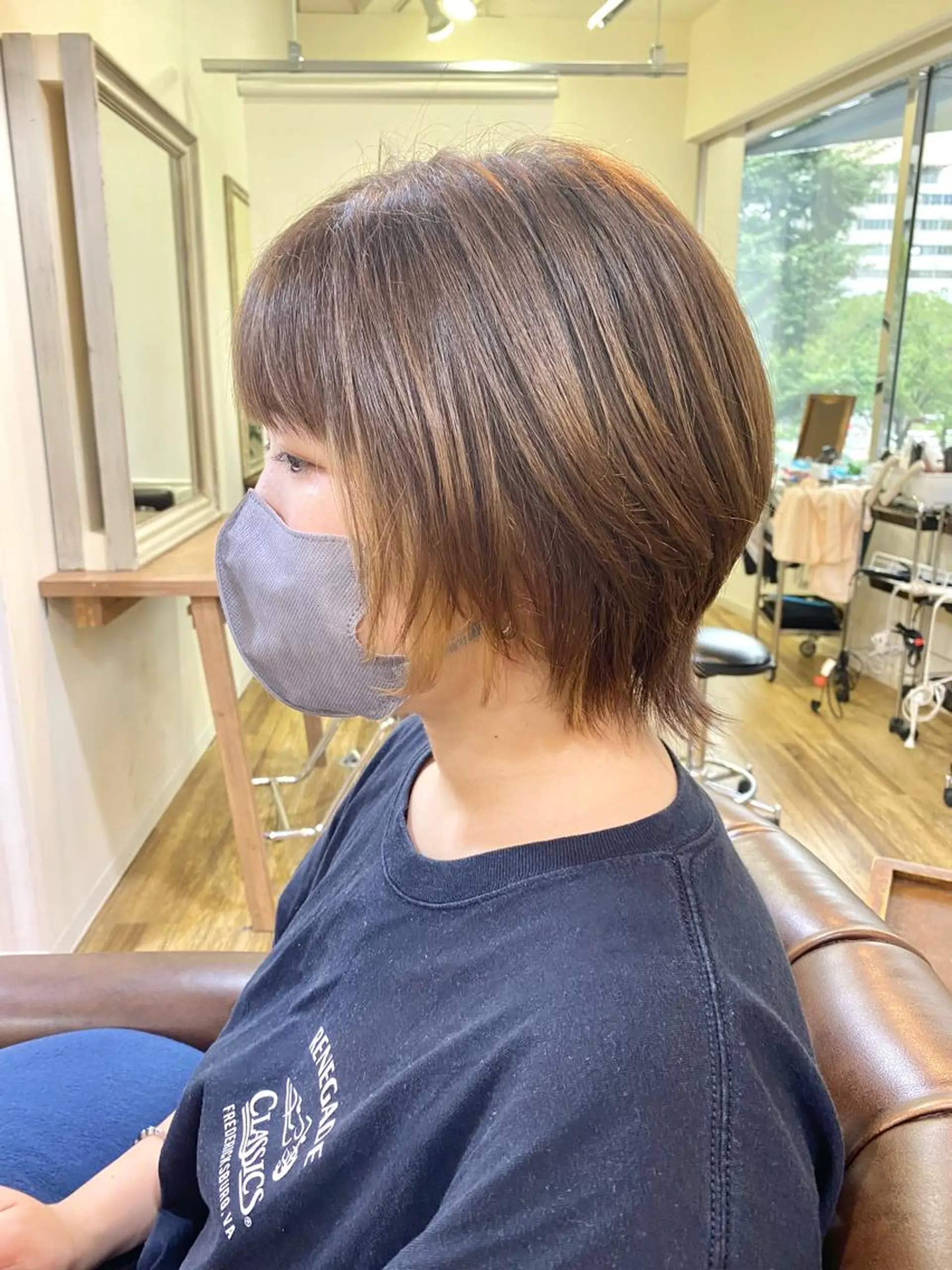 ショート ショートヘア ウルフカット prier×kewhair所属・北山 なるみのヘアスタイル