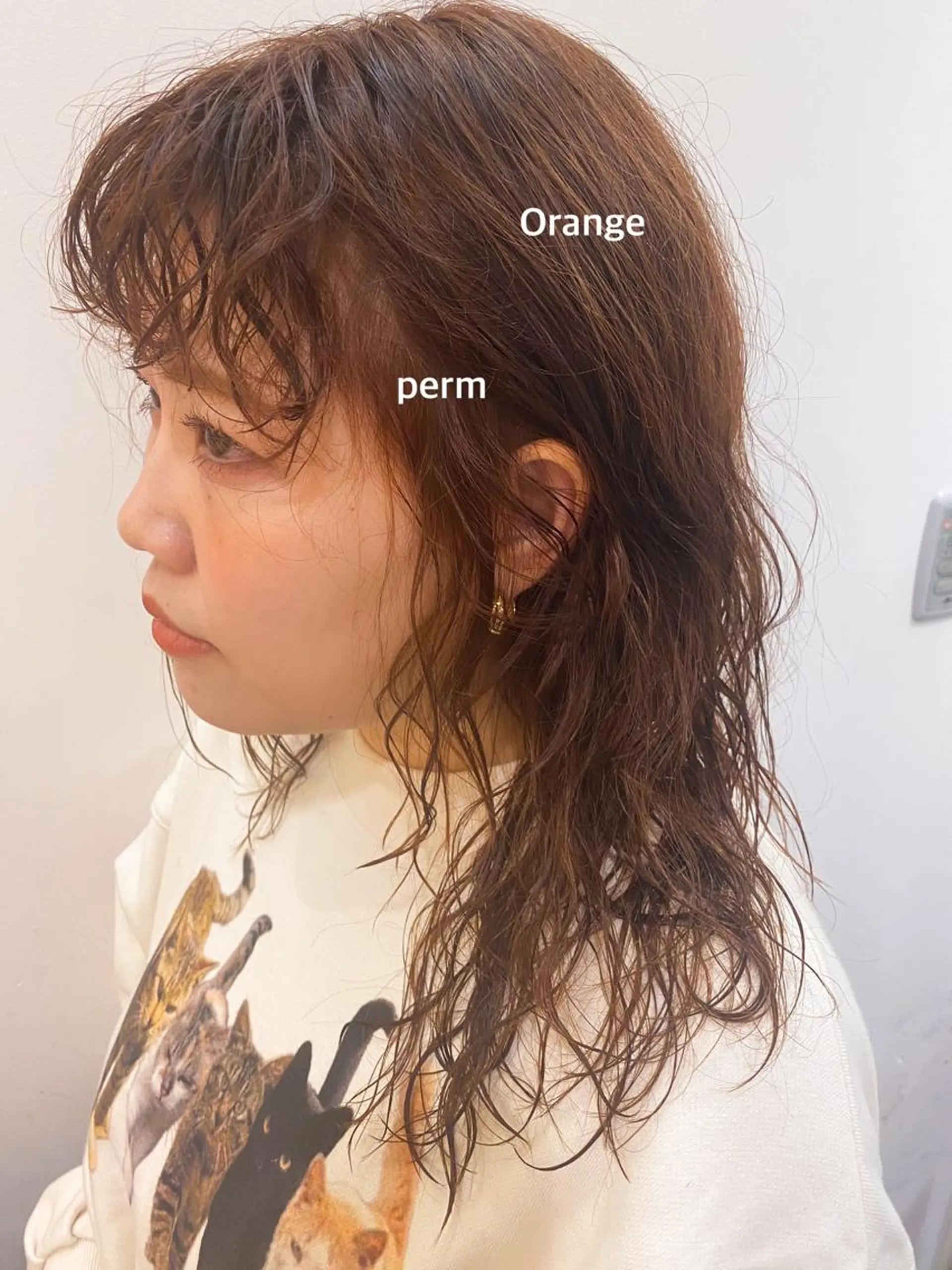 ロング 原宿美容室Cura所属・パーマ美容師🌈中村 絢美のヘアスタイル