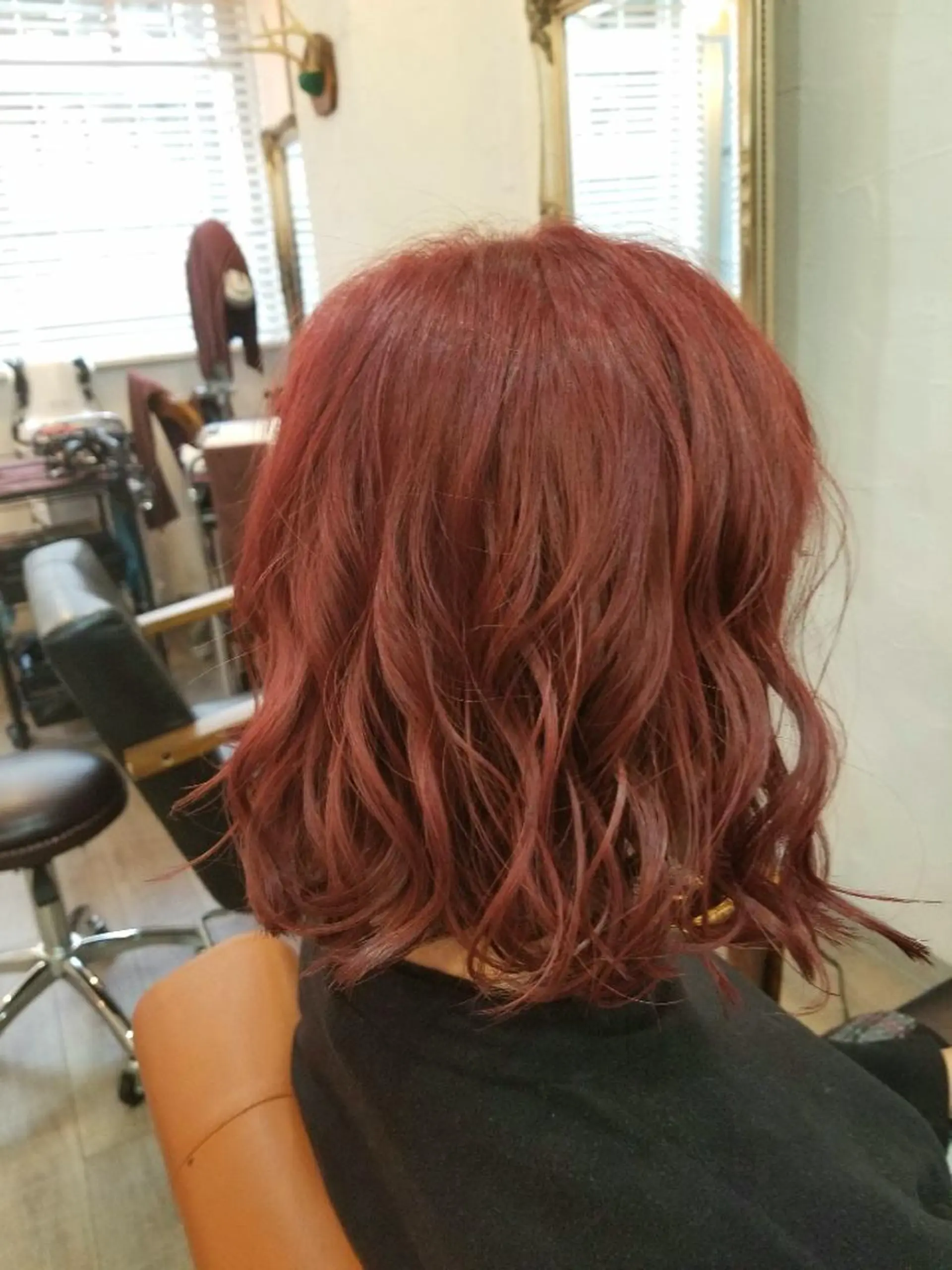 ミディアム カラー ヘアカラー トリートメント bathair  所属・bathair 持田侑祐のヘアスタイル