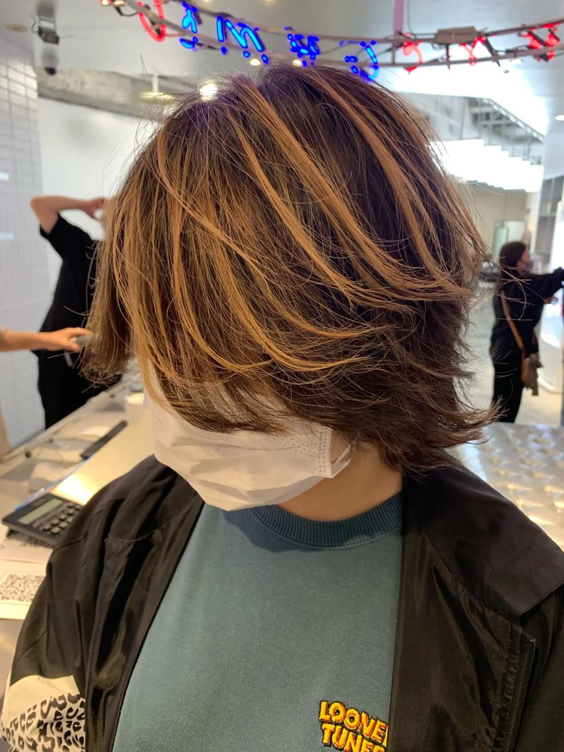 ロング カラー 🥣ミコト/ウルフ ハイトーン特化🥣のヘアスタイル