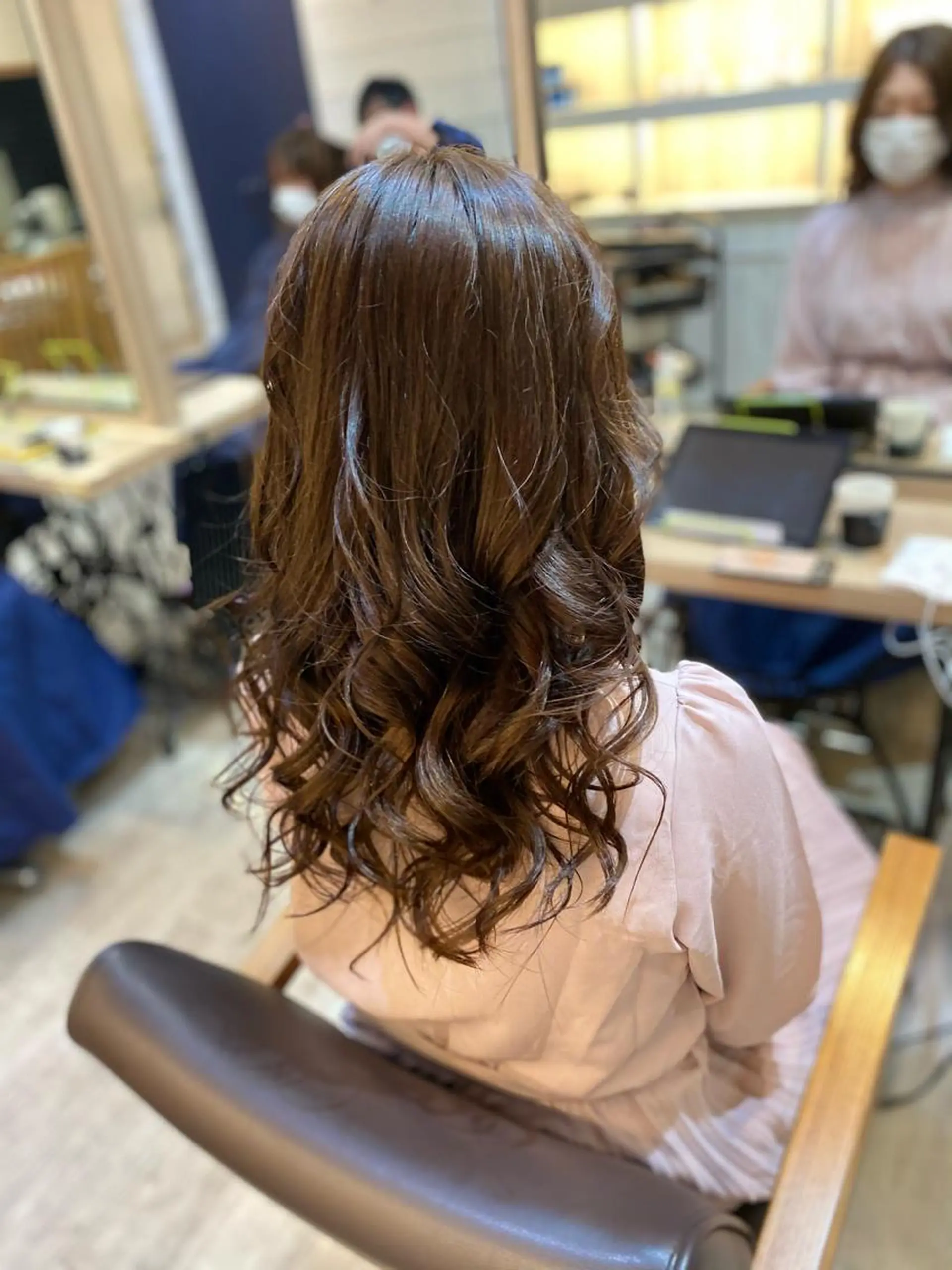 ロング カラー ヨシダ フミノリのヘアスタイル