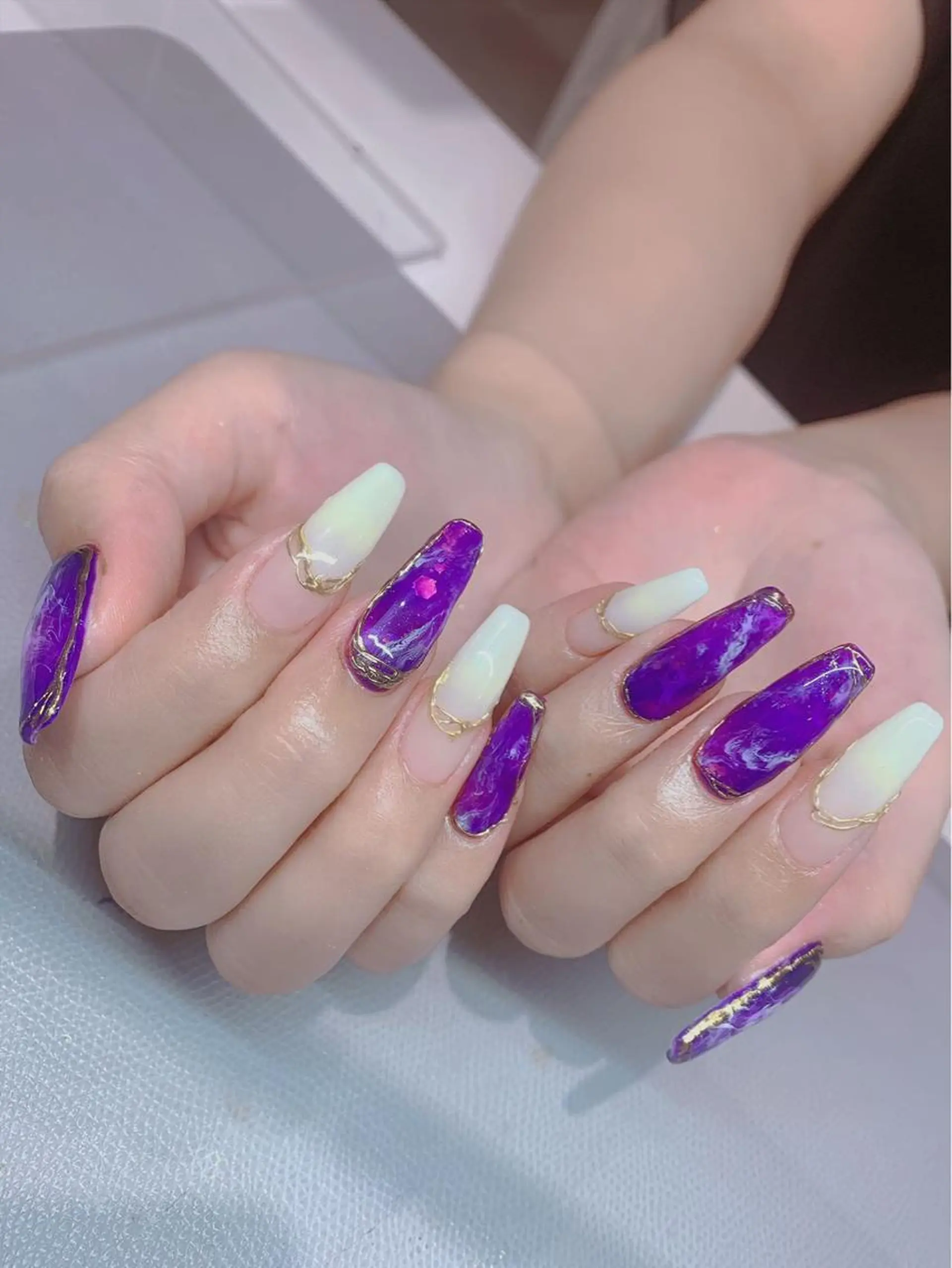 ネイル 長さだし専門店 M2　rikaのネイルデザイン