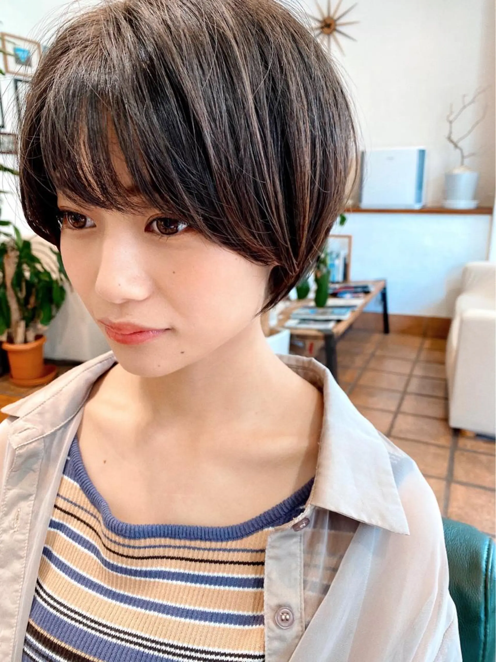 ショート カラー メンズカット特化柏駅 徒歩3分LOUのヘアスタイル