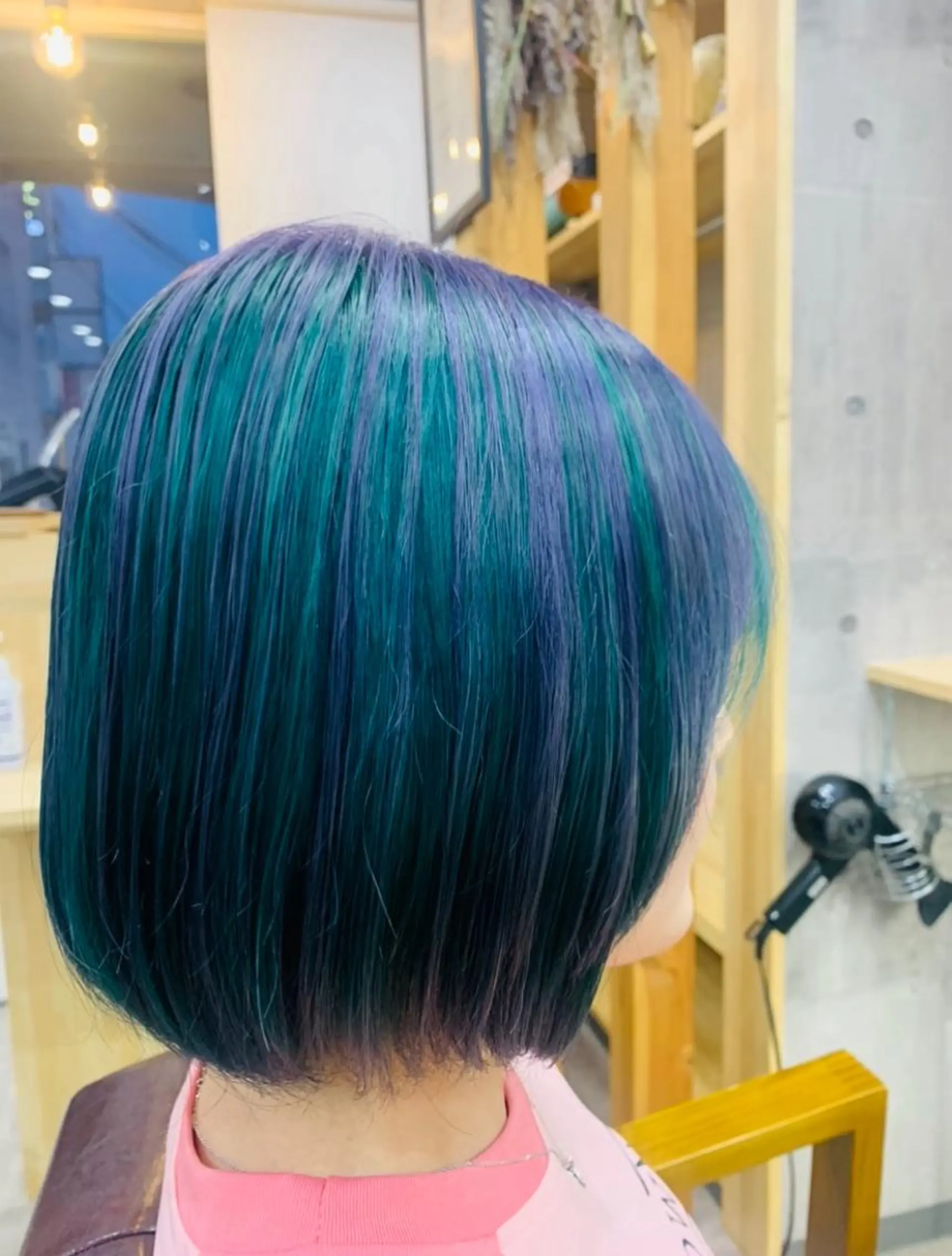 ショート カラー バレイヤージュ ブリーチ ケアブリーチ ダブルカラー ハイライトカラー ヘアカラー トリートメント hair salon mementoのヘアスタイル