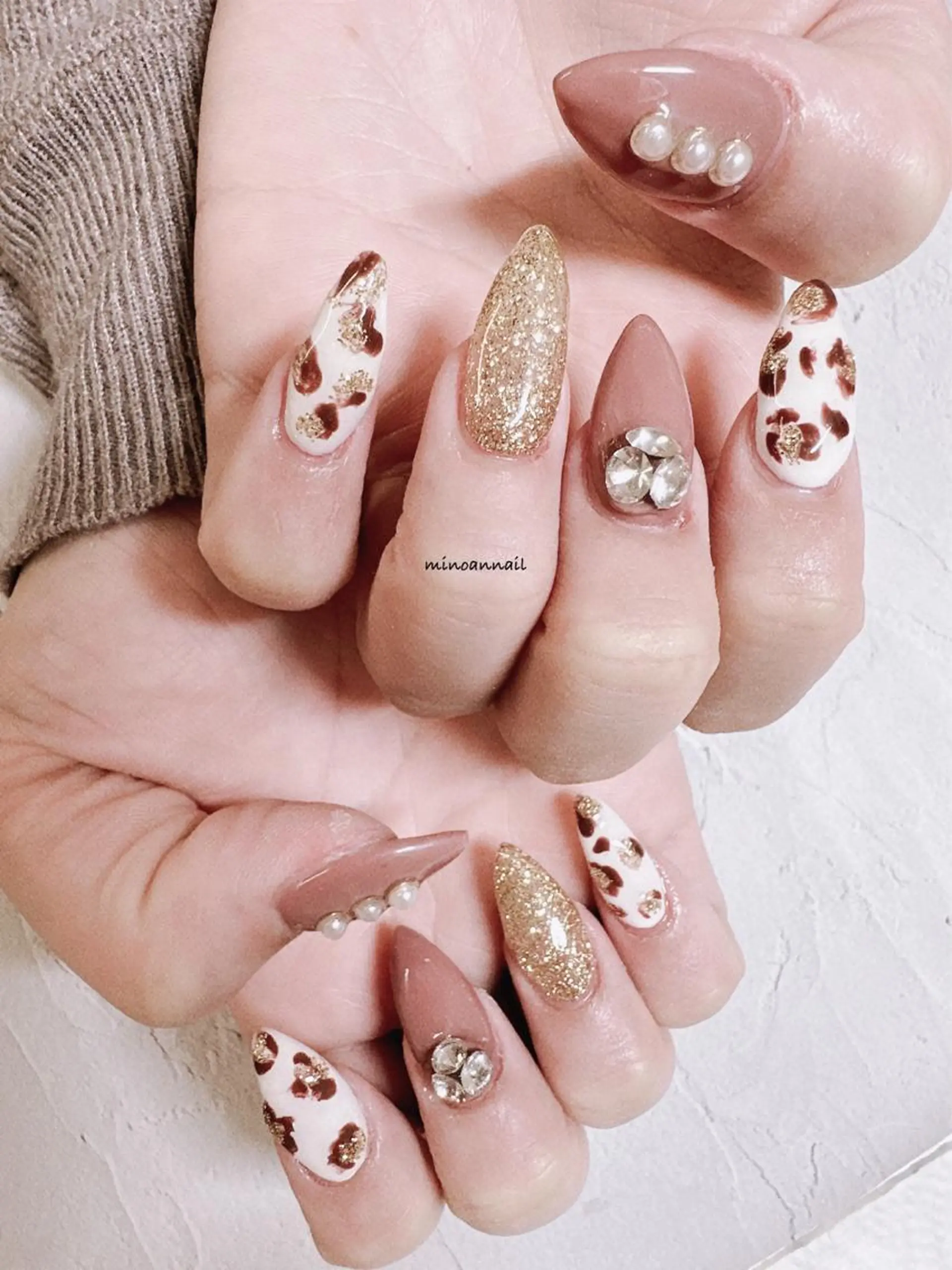 ネイル 美ノ庵ネイルサロン メトロポリタン前店のネイルデザイン