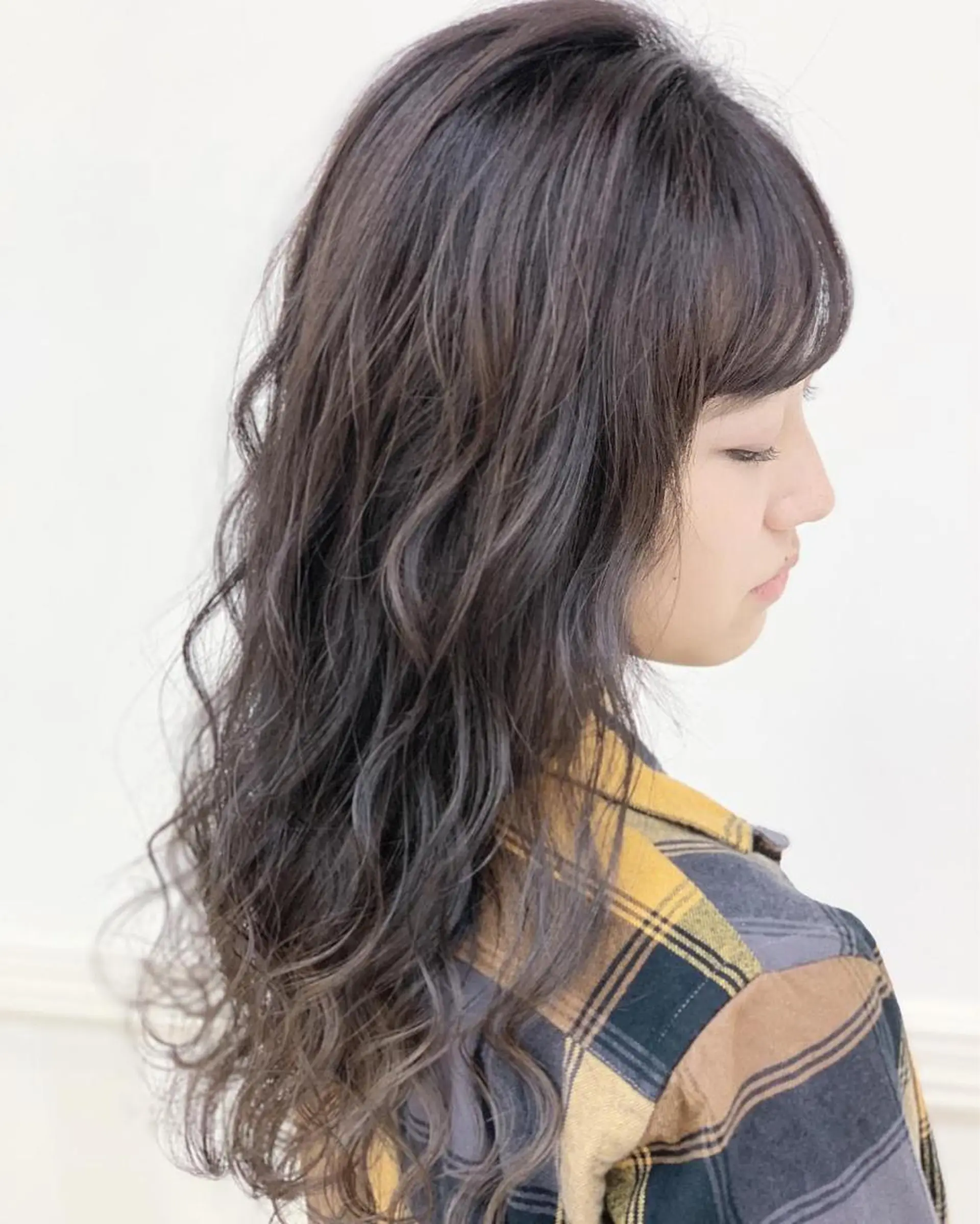 ロング カラー グラデーションカラー グレージュ カット ヘアカラー N° jillva ♦️川端裕司♦️のヘアスタイル