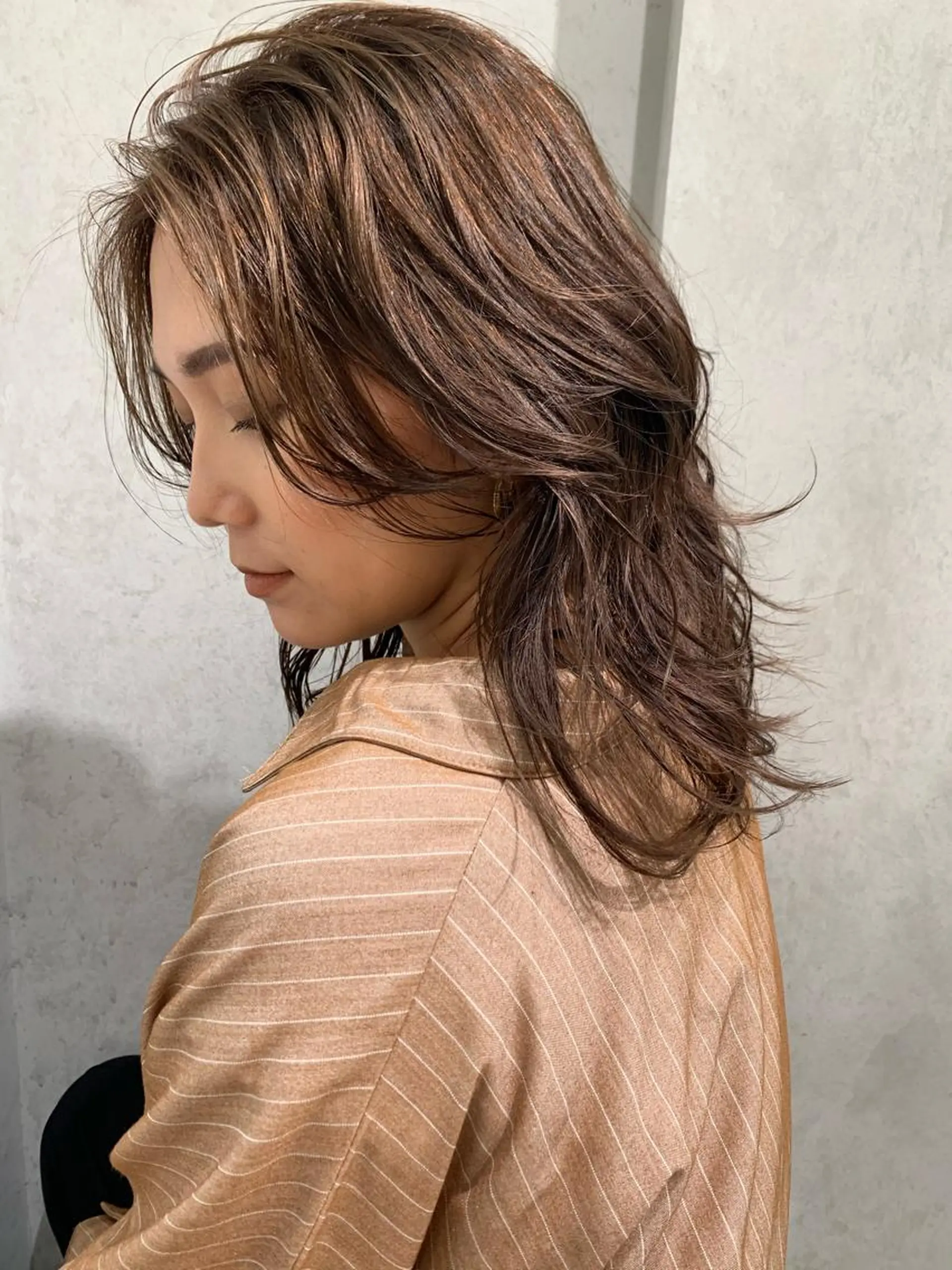 ミディアム stylist  ＊ mahoのヘアスタイル