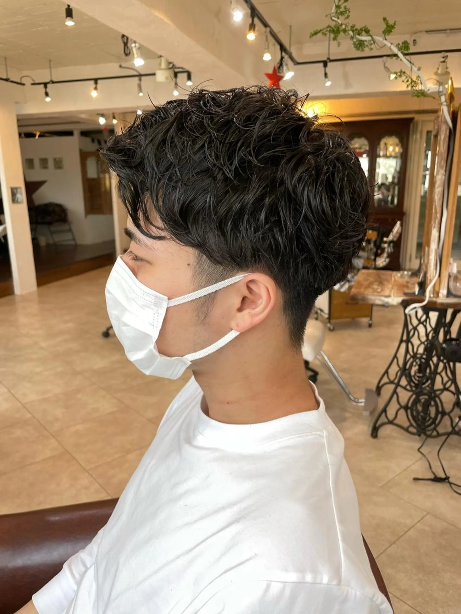 パーマ メンズ あしかが ゆいとのヘアスタイル