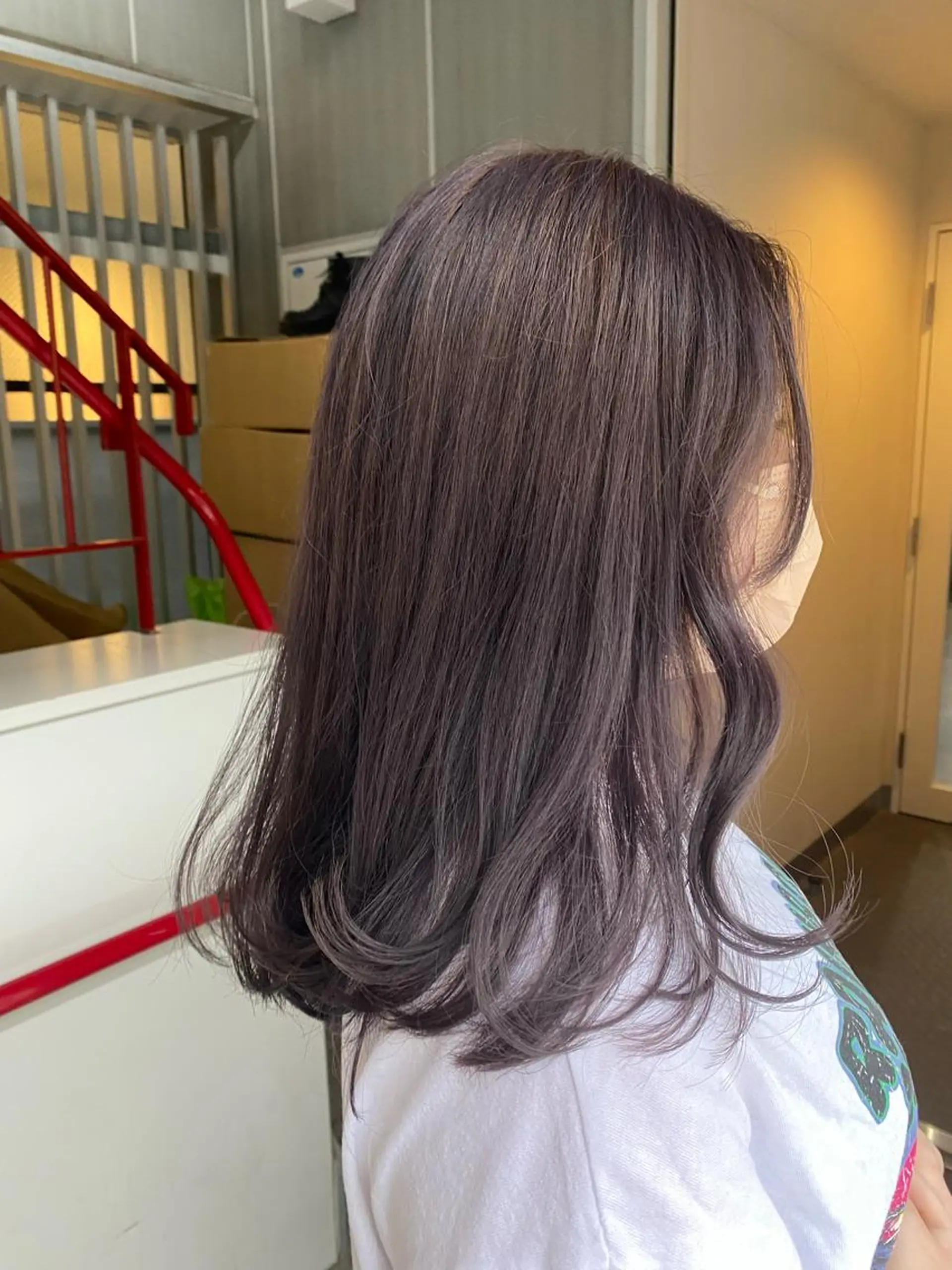 カラー ラベンダーカラー ヘアカラー Ayaka🩰🎀 ガーリー/暖色♡のヘアスタイル