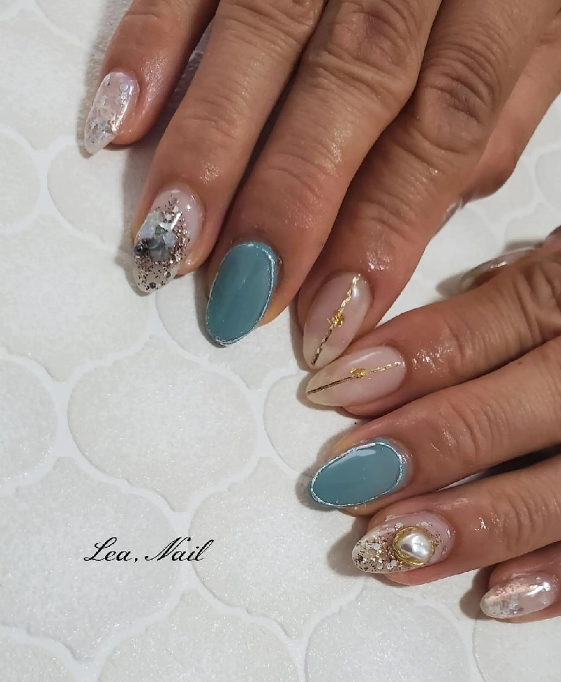 ネイル Lea,Nail所属・松橋 愛のネイルデザイン