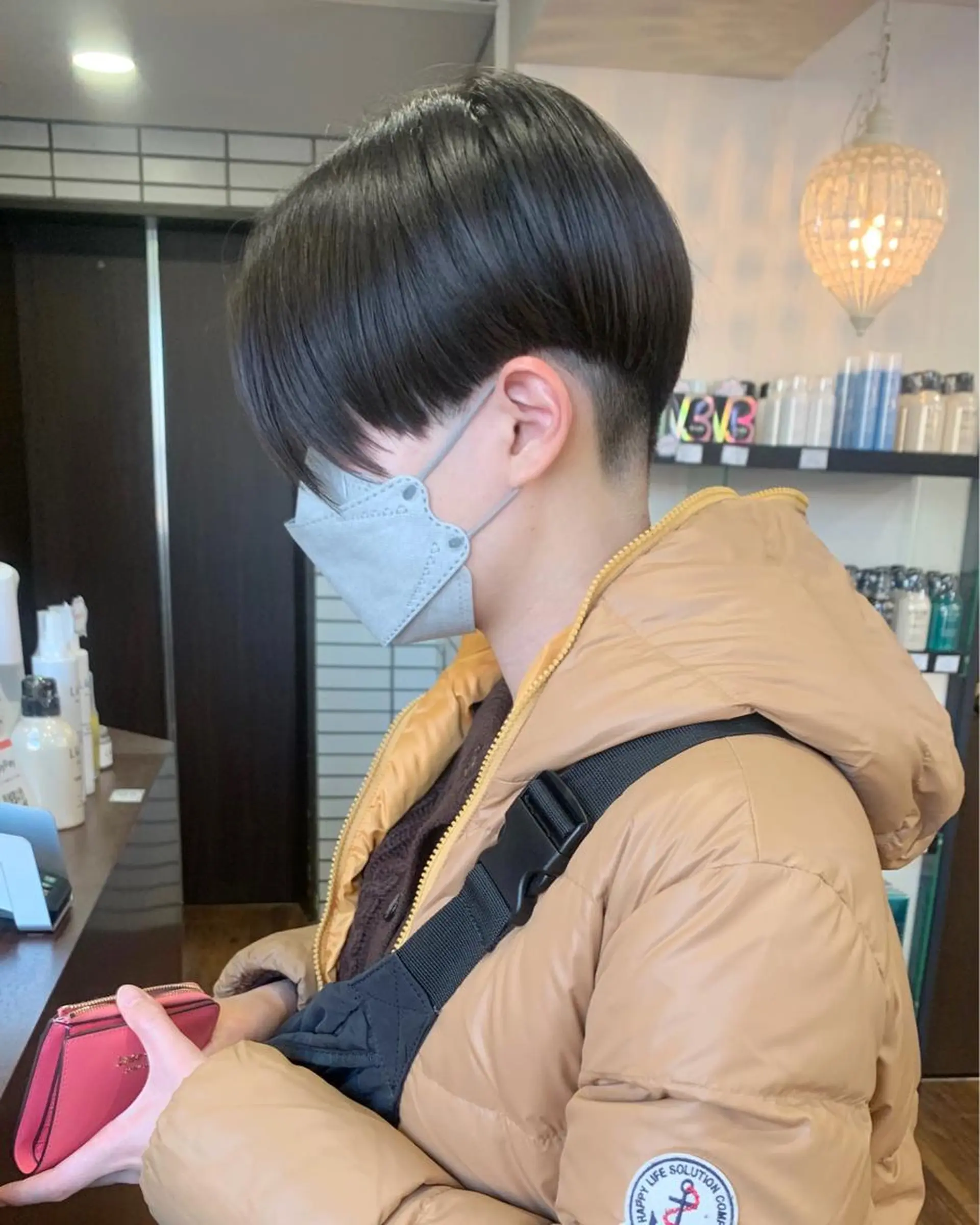 ショート 縮毛矯正/ショート/ レイヤー/畑中正敏のヘアスタイル