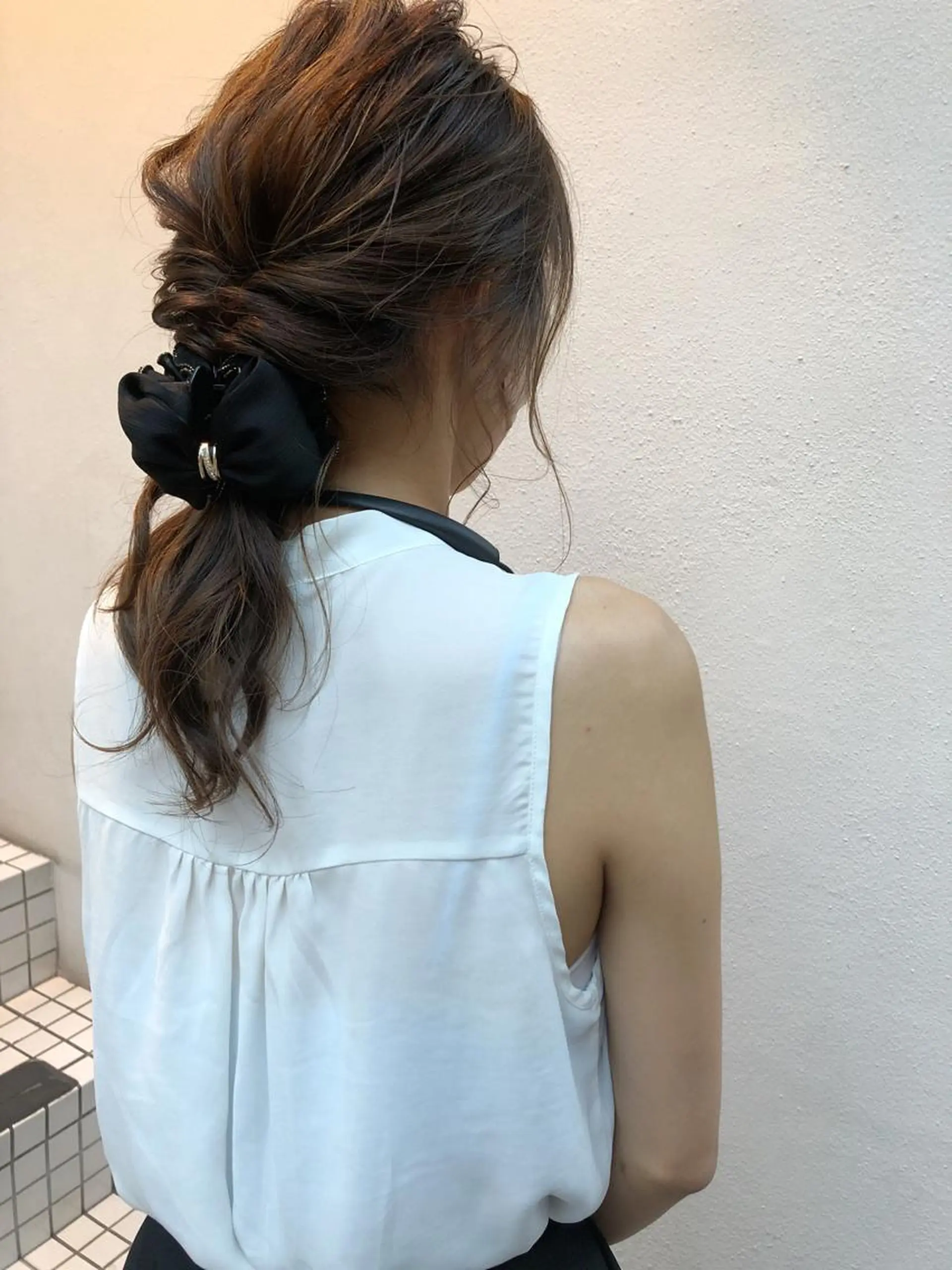 セミロング カラー SALOWIN三軒茶屋店所属・髪質改善/艶髪 やまなかのヘアスタイル